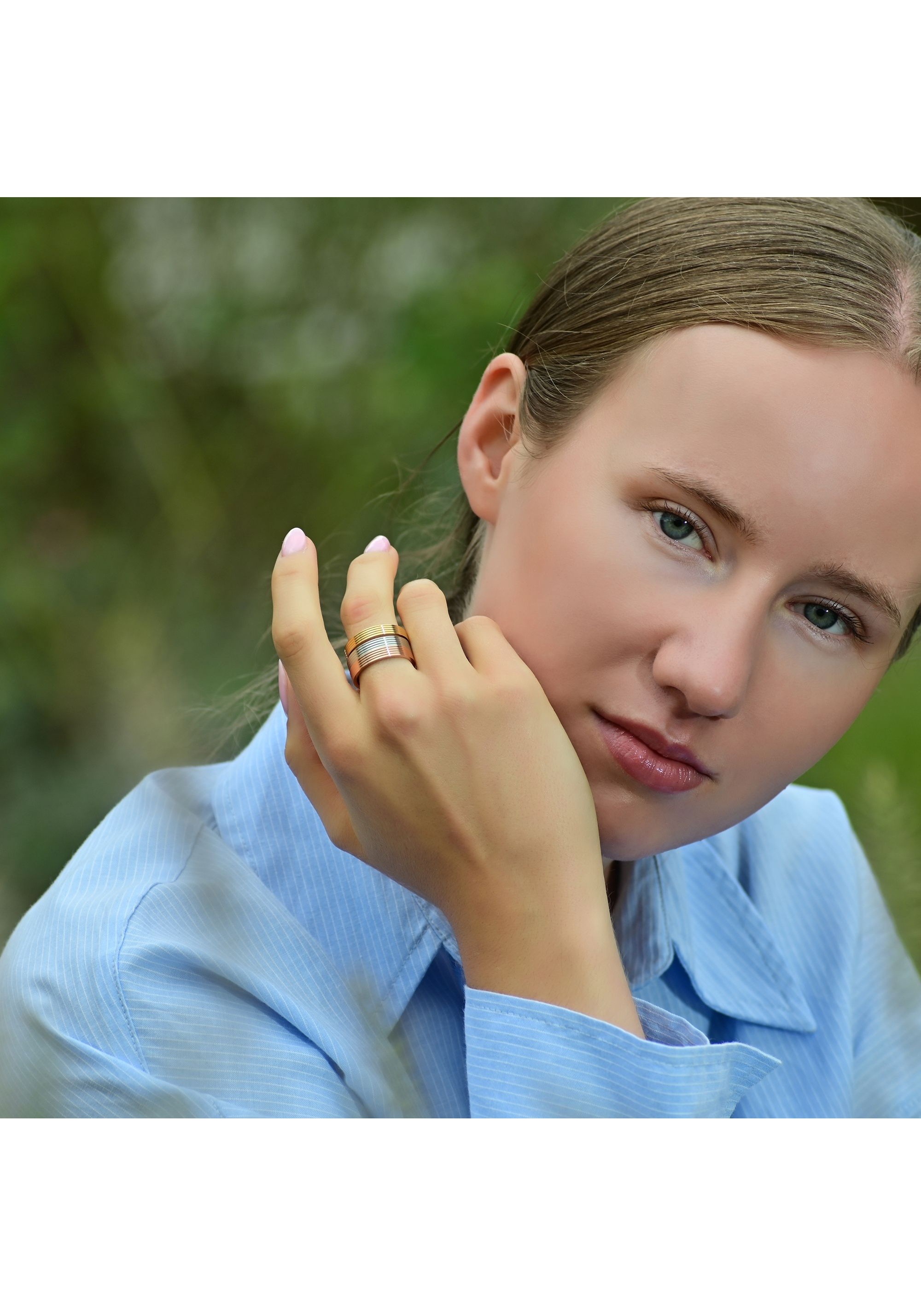 AKZENT Fingerring »Dorothé, langlebig«