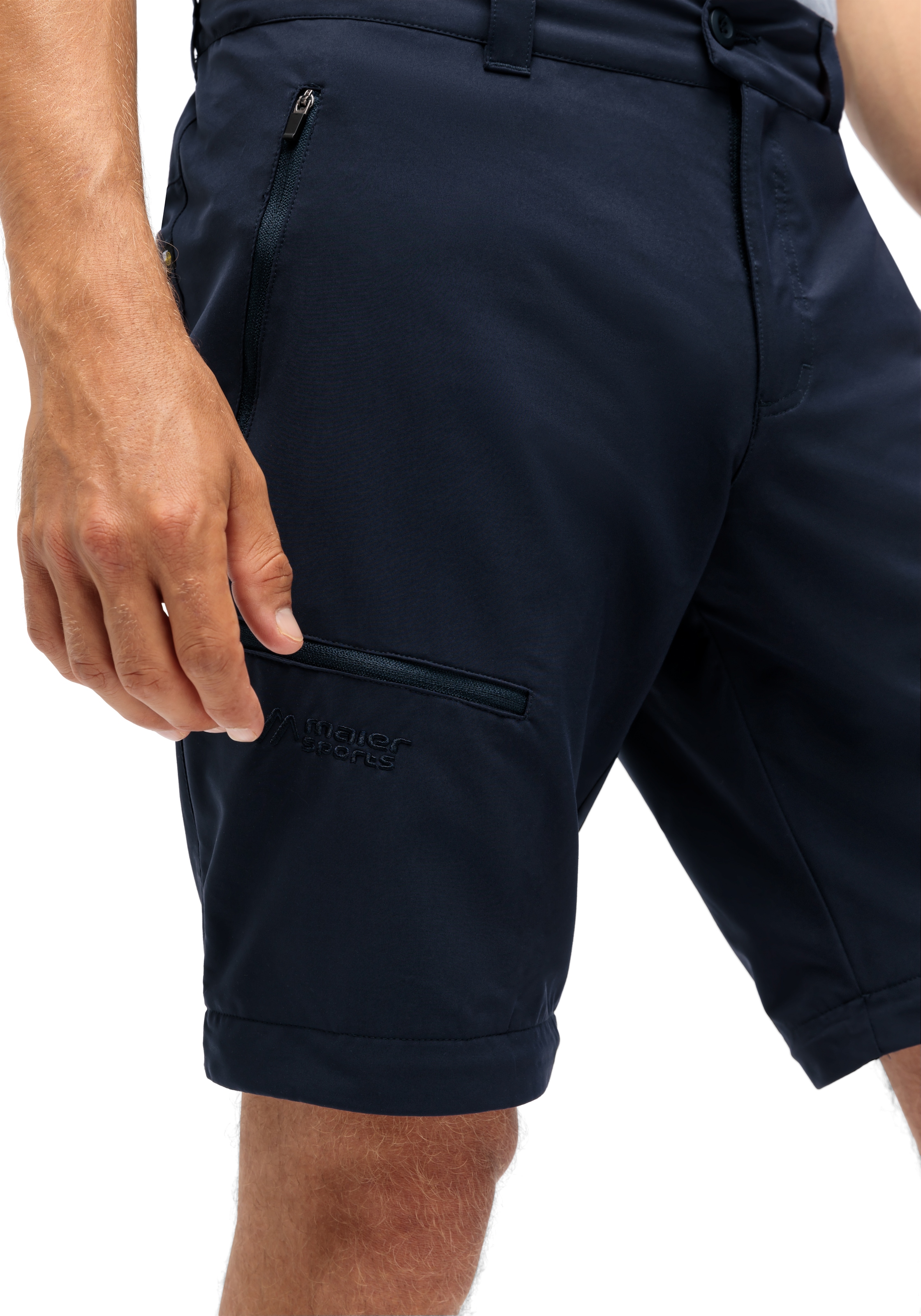 Maier Sports Outdoorhose »Tajo Zip Loop«, Herren Wanderhose, Zip-Off Funktionshose, 4 Taschen, Regular Fit