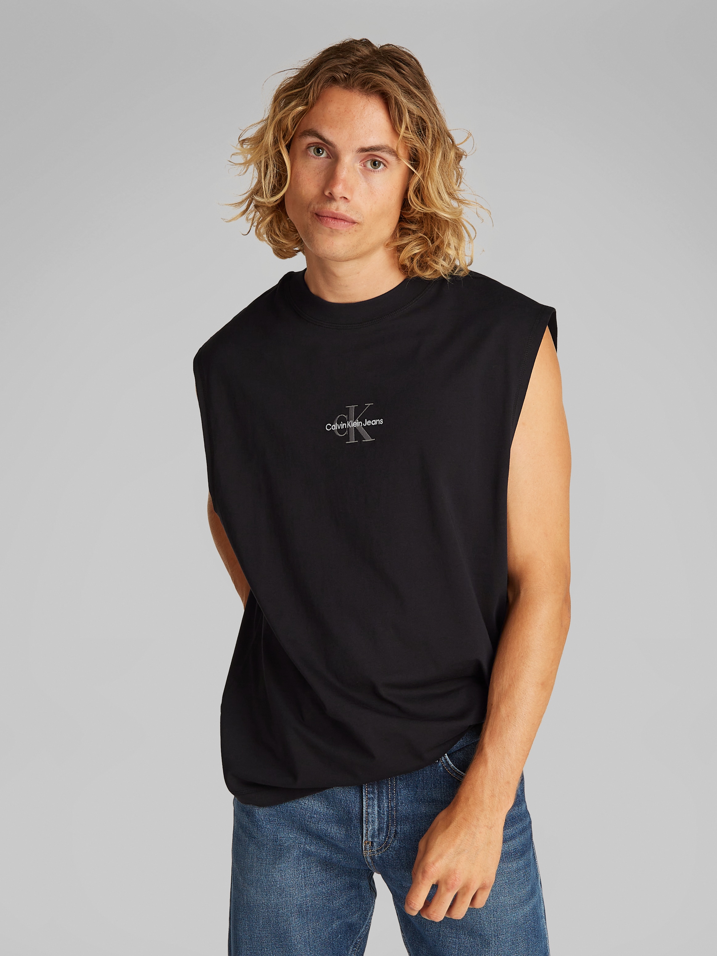 Calvin Klein Jeans Calvin KLEIN Džinsai Palaidinė apvalia...