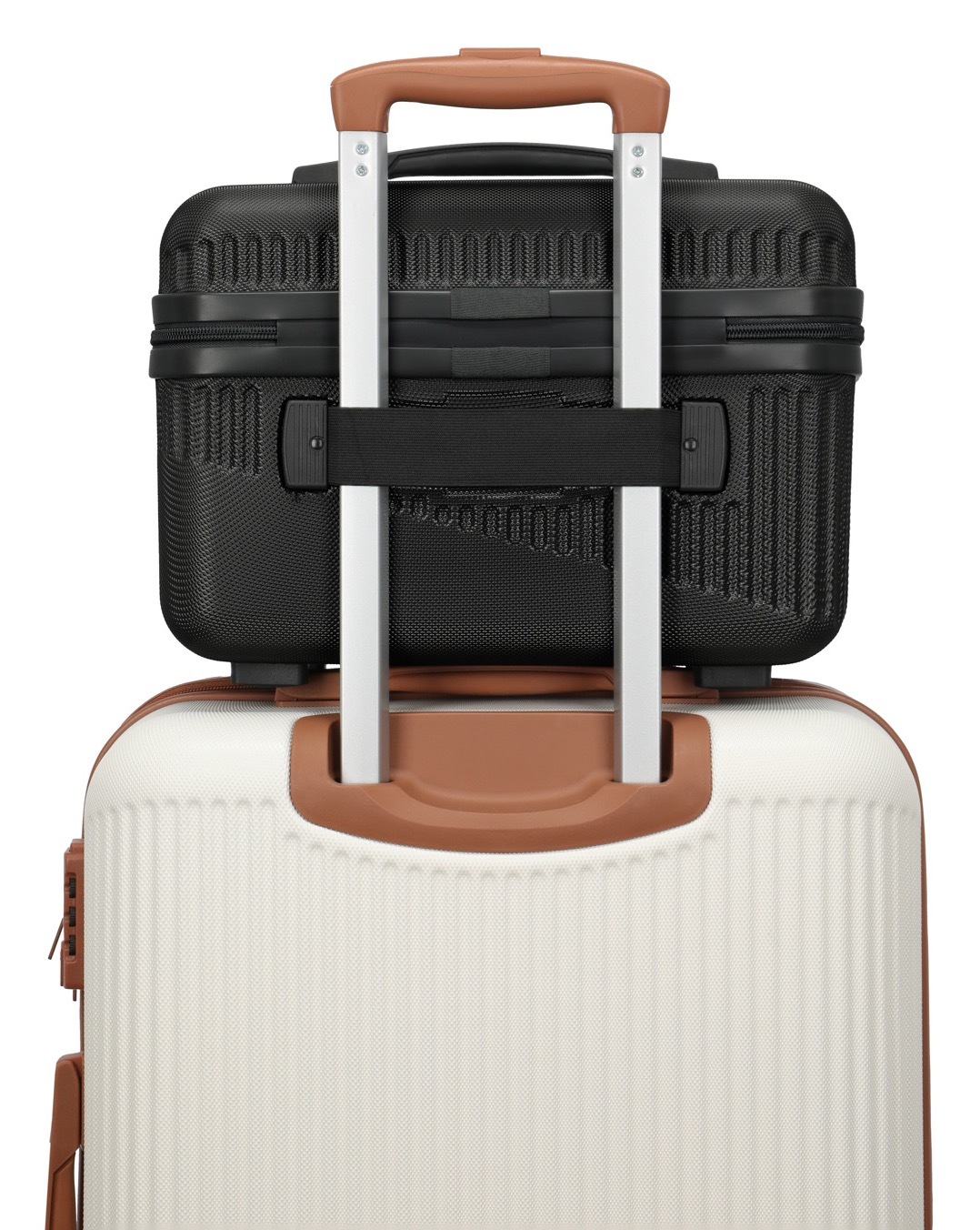 travelite Beautycase »BALI«, Kosmetikkoffer mit Aufsteck -und Organizerfunktion