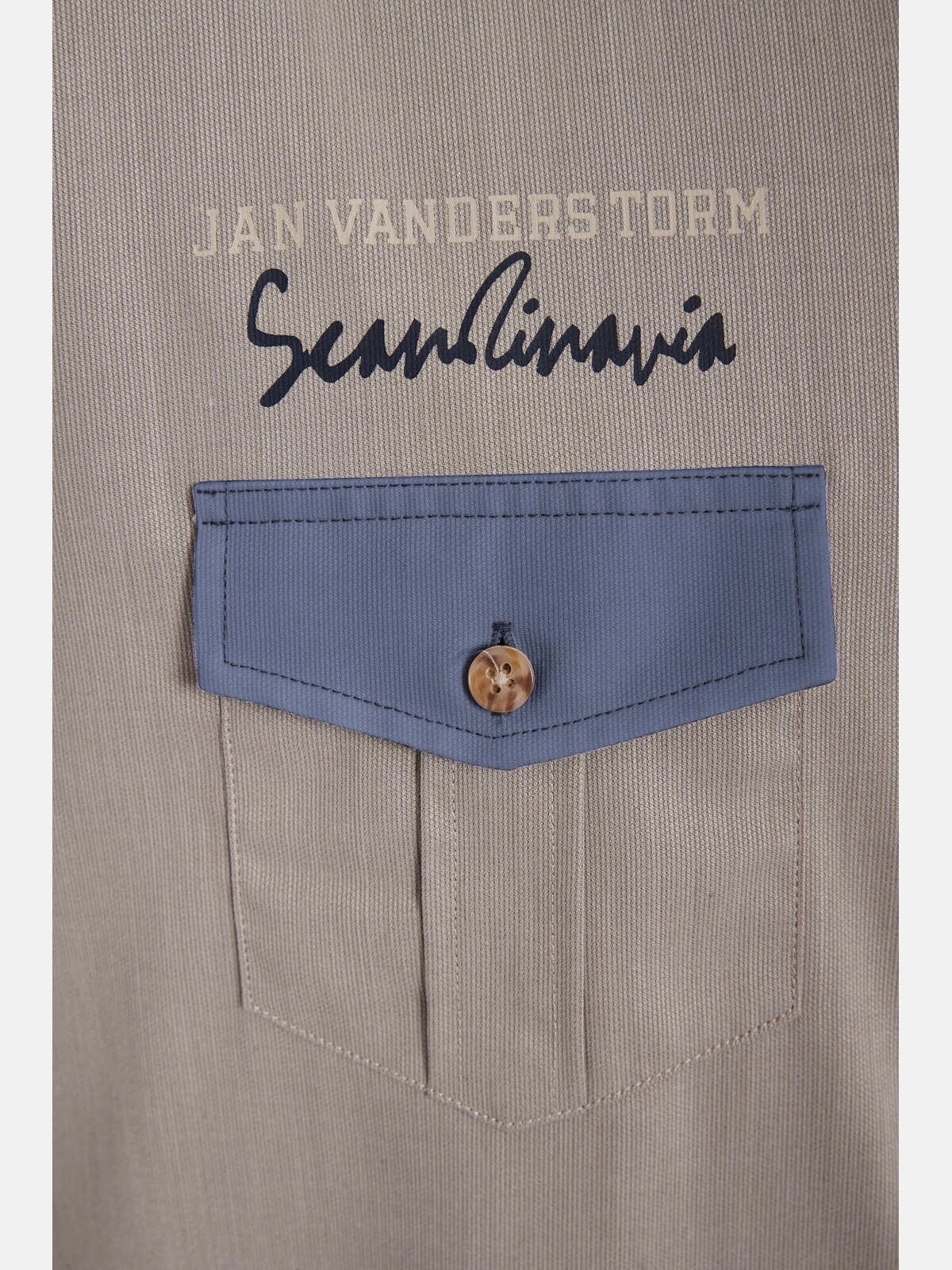 Jan Vanderstorm Kurzarmhemd »Kurzarmhemd BODVAR«