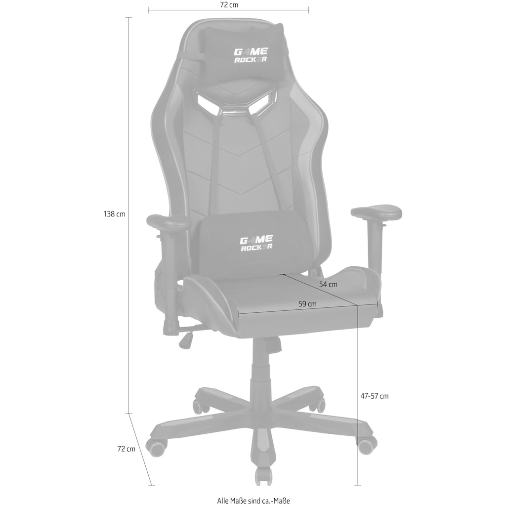 Duo Collection Gaming-Stuhl »Game Rocker G-30 L«, Kunstleder-Microfaser