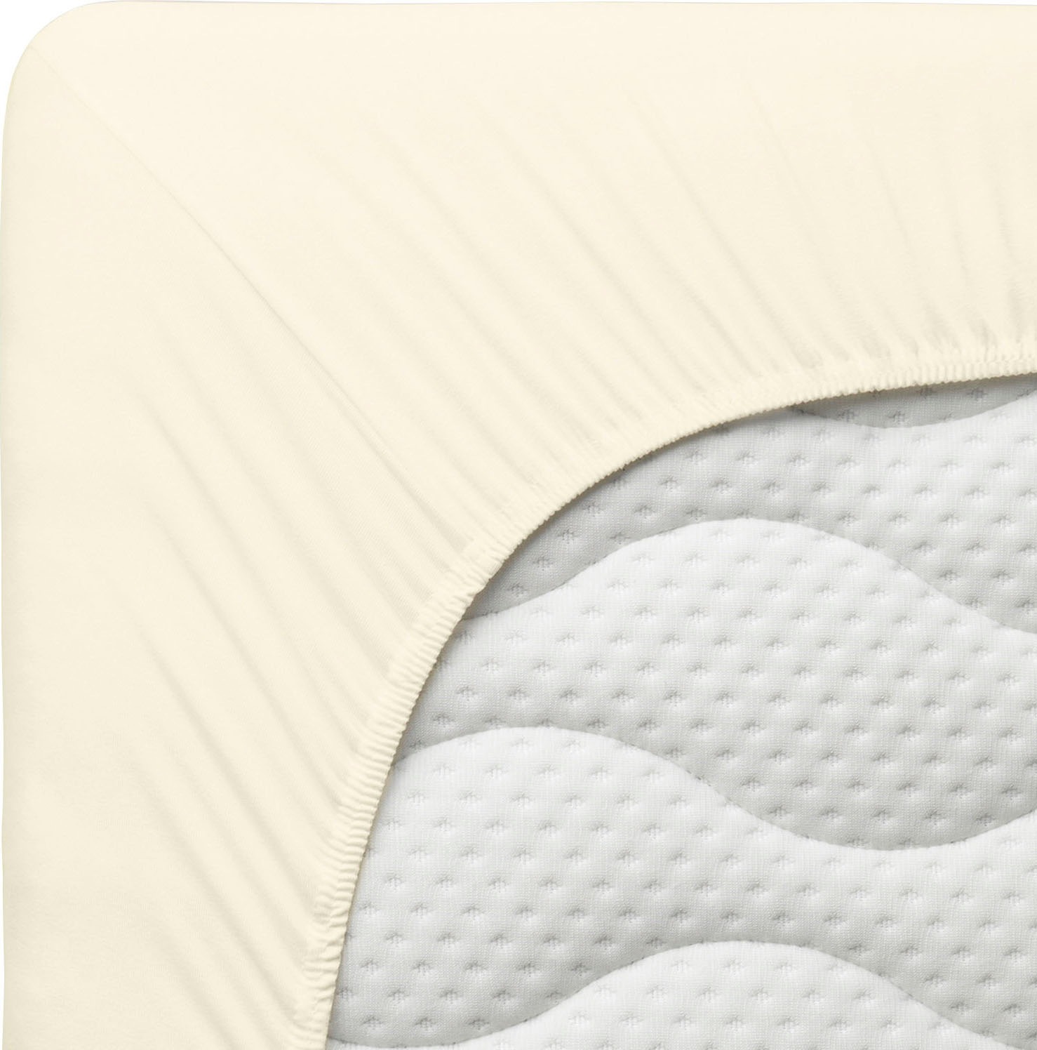 Schlafgut Spannbettlaken »Premium«, Zero Waste Verpackung, PREMIUM Qualität