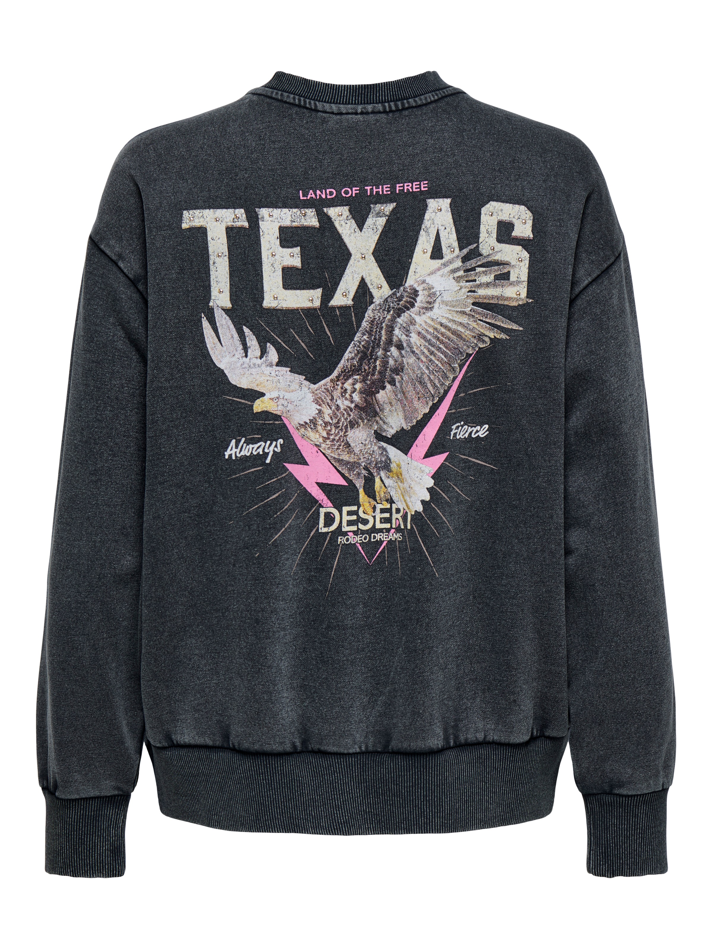 Thumbnail - ONLY Sweatshirt "ONLLUCINDA L/S WILD O-NECK BOX SWT"