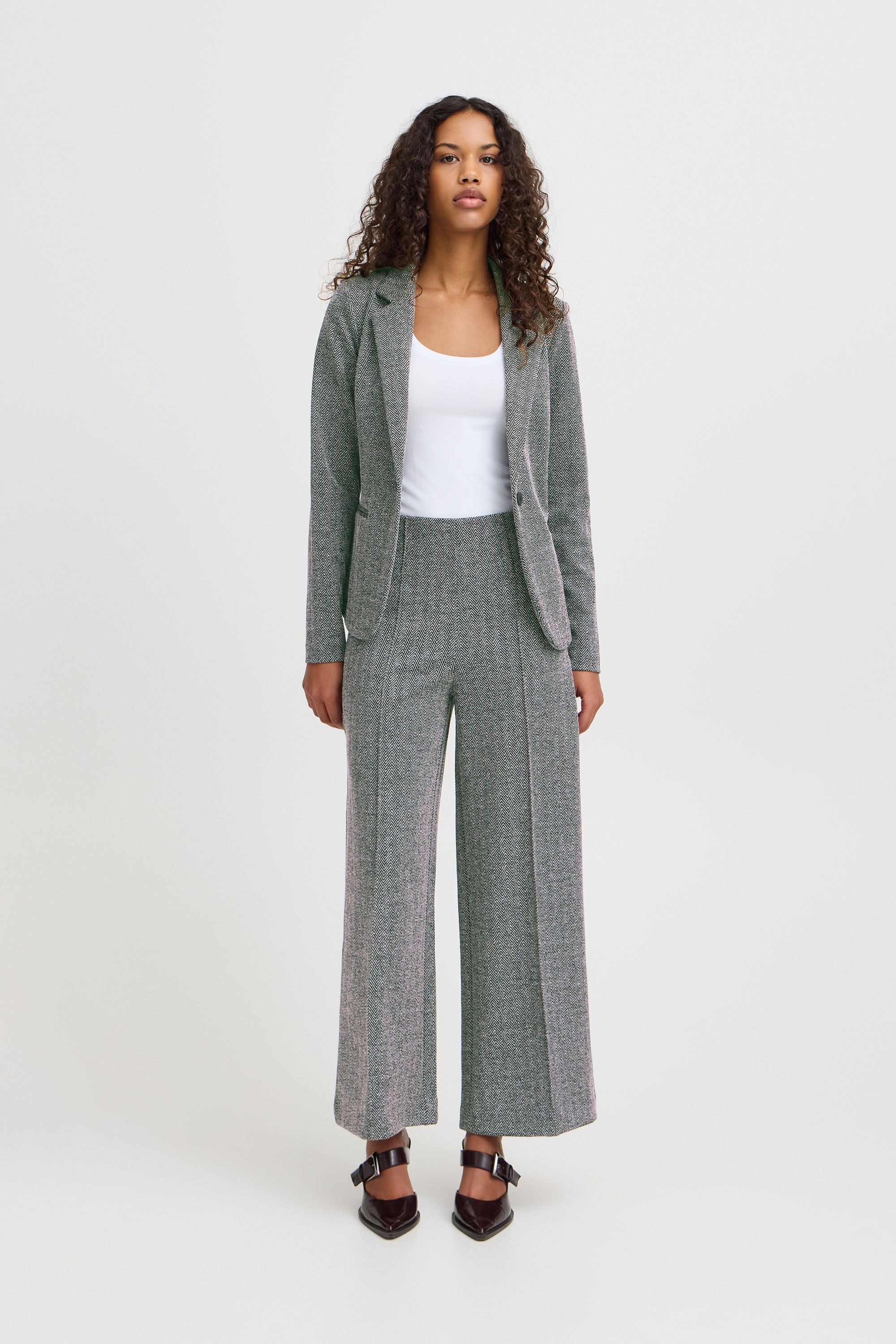 Ichi Stoffhose »Stoffhose IHKATE JACQUARD PA9«