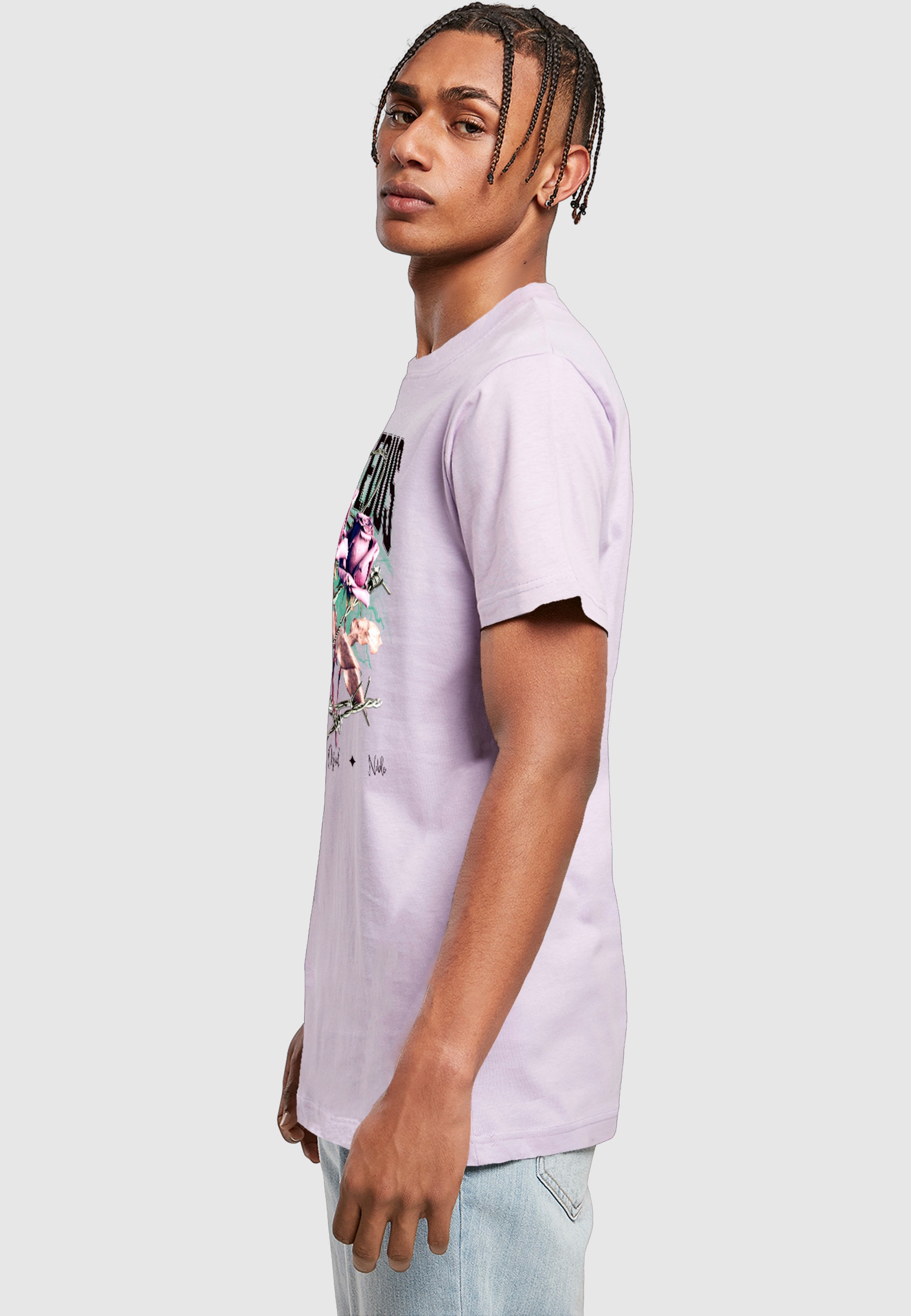 MisterTee T-Shirt »MisterTee Righteous Roses Tee« 1 Stk.