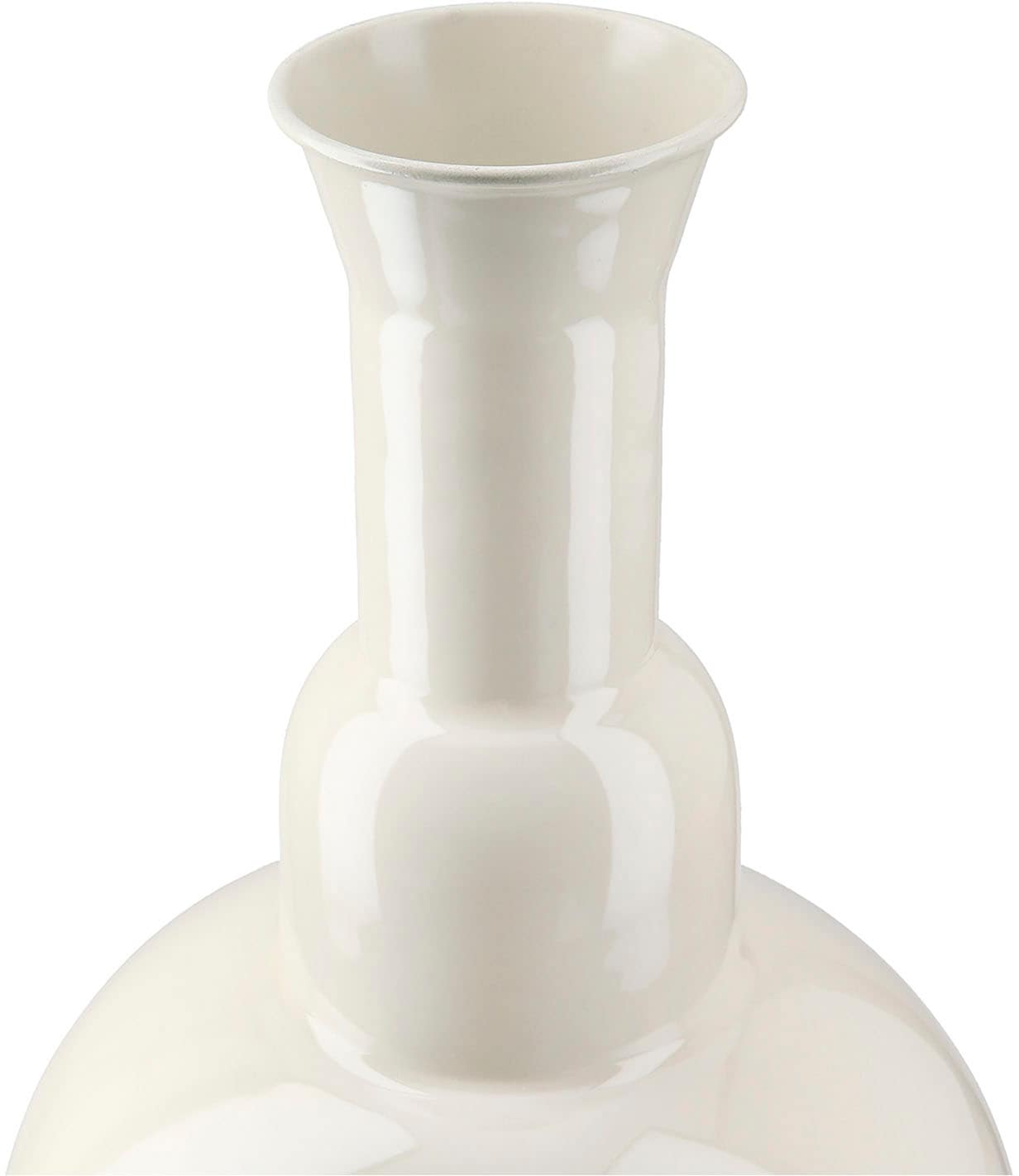 GILDE Tischvase »Vase Filu, creme H.36 cm«, (1 St.)