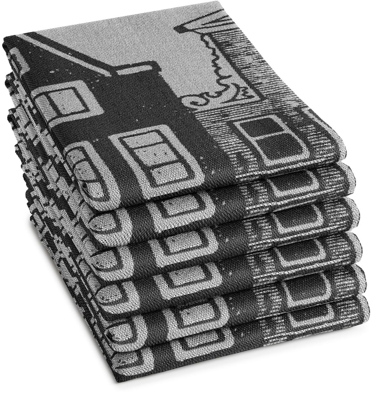 DDDDD Geschirrtuch "Canal" Jacquard-Gewebe, 60 x 65 cm günstig online kaufen