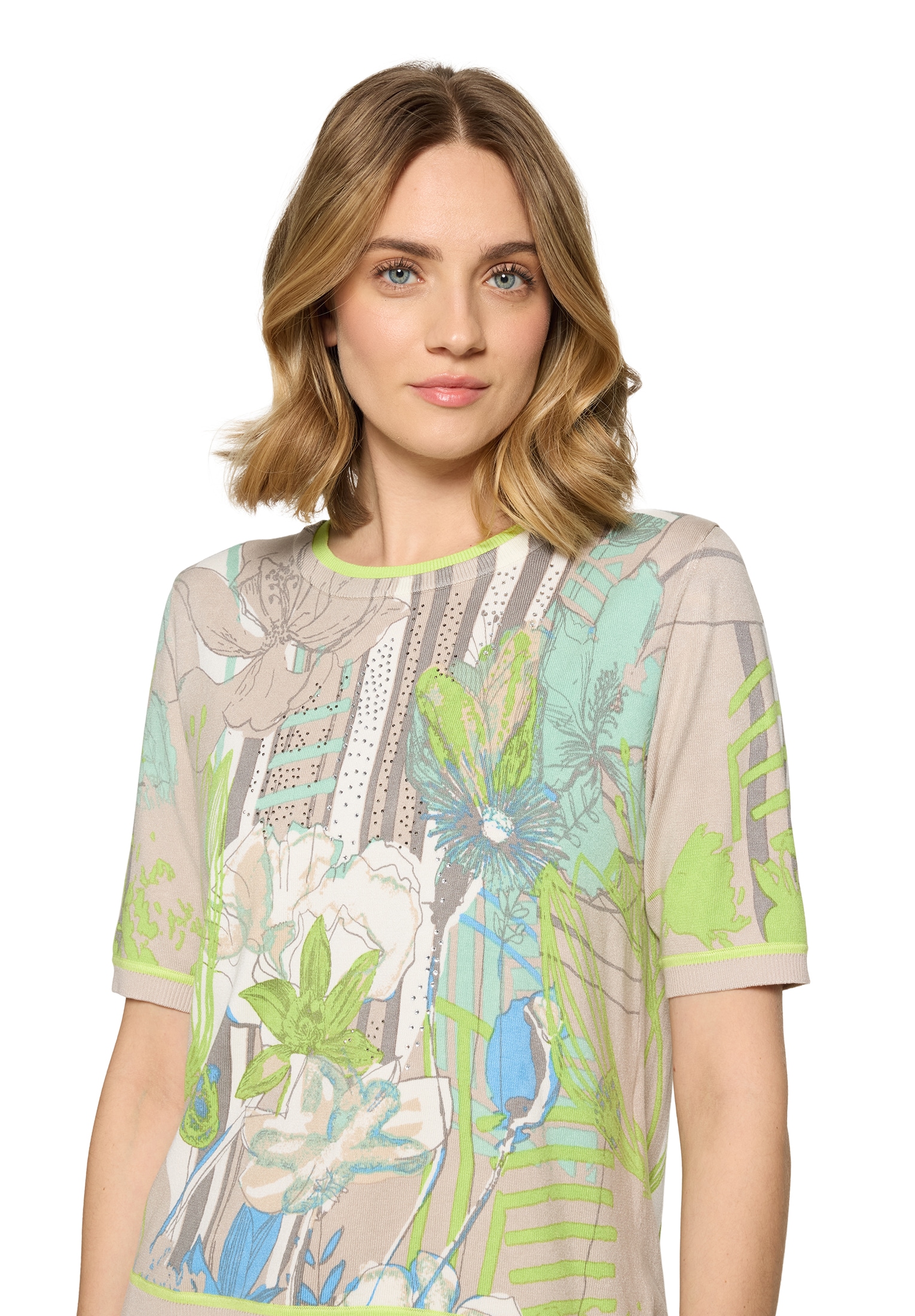 Betty Barclay Kurzarmshirt »Damen mit Aufdruck« 1 tlg.