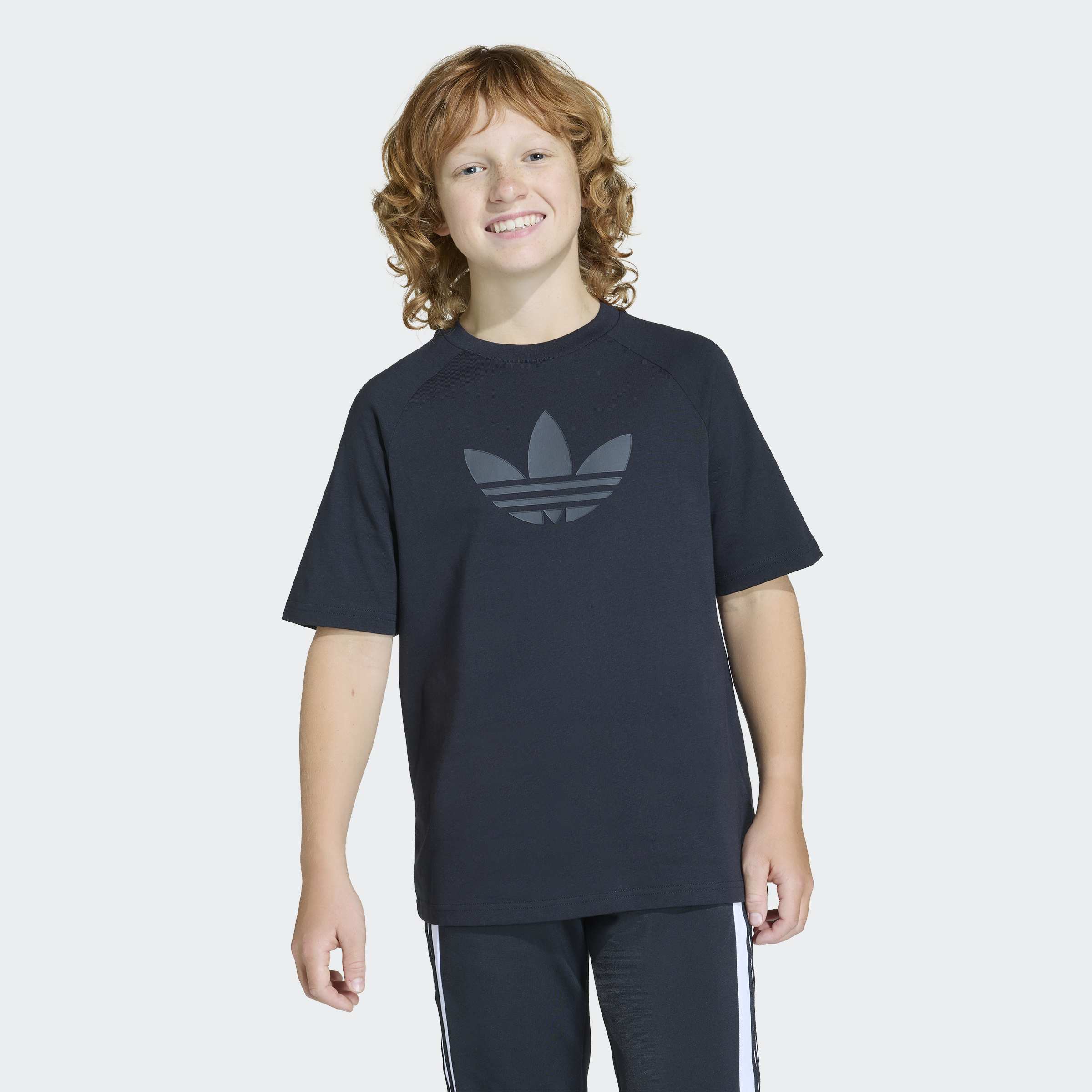adidas Originals "GRAPHIC TREFOIL LOOSE" für Kinder, Kurzarmdesign, sportlicher Stil, Rundhalsausschnitt