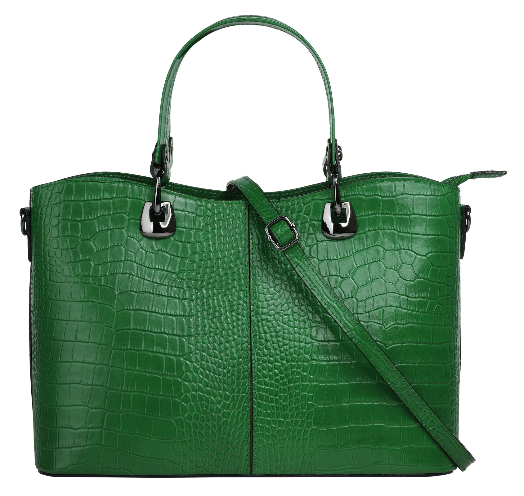 Cluty Henkeltasche, echt Leder, Made in Italy günstig online kaufen