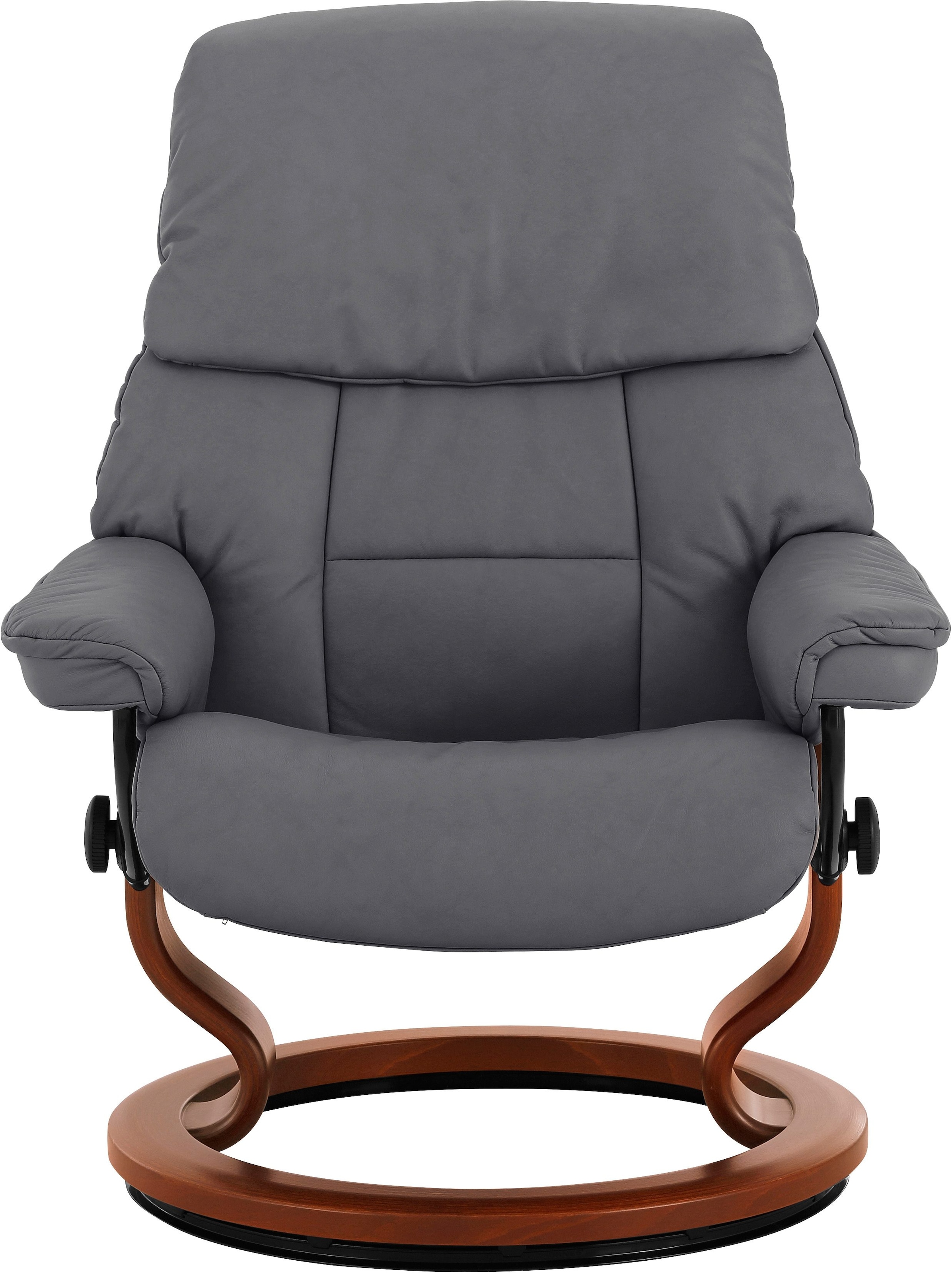 Stressless Relaxsessel "Ruby", mit Classic Base, Größe M, Gestell Eiche, Wenge, Braun & Schwarz