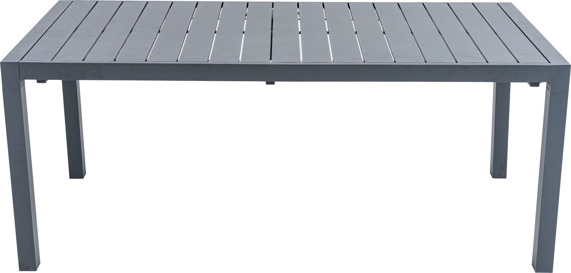 KONIFERA Garten-Essgruppe »»Carini««, (Set, 9 tlg., 8x Sessel, Tisch ausziehbar 90x184-224x75 cm), Aluminium/ Textilgewebe