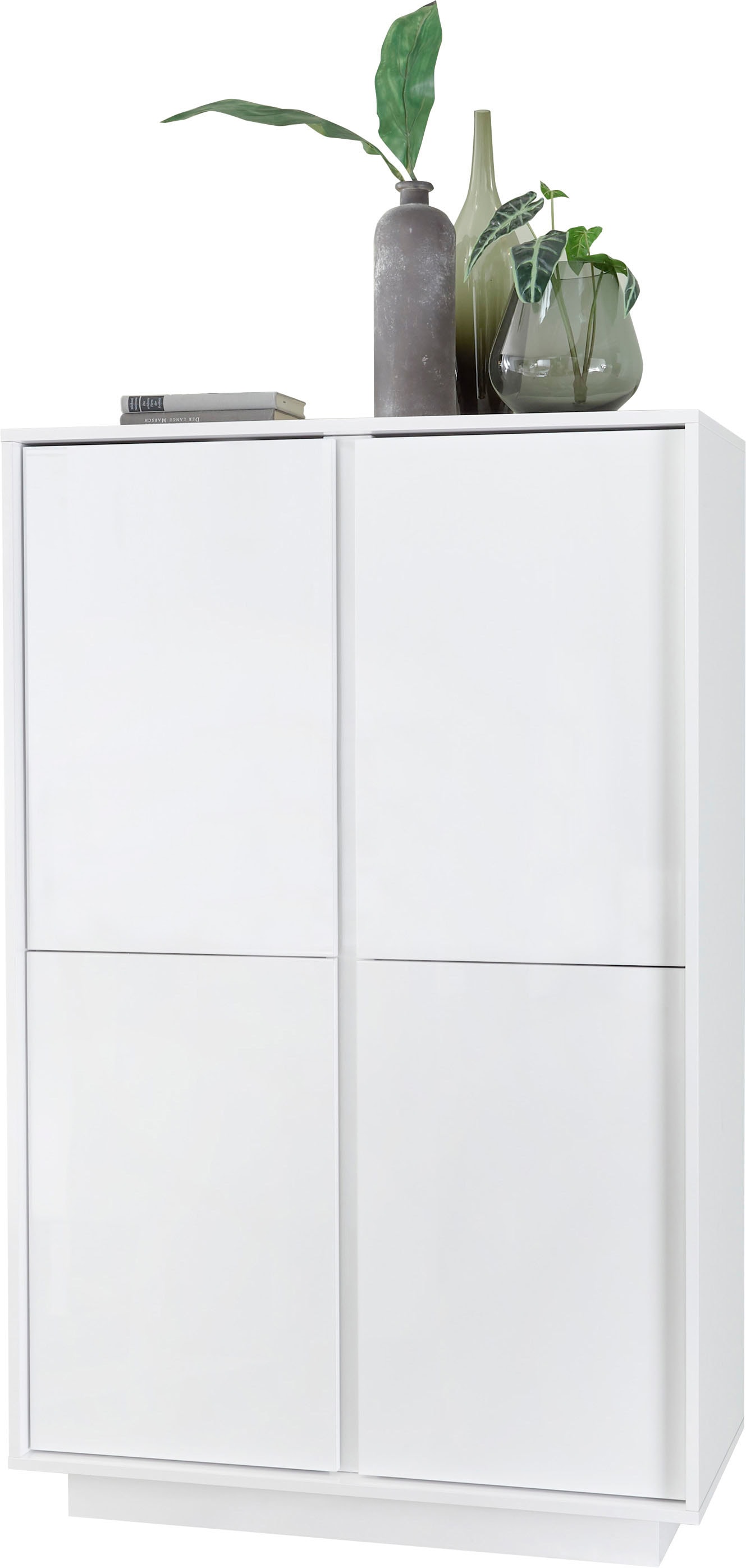 BAUR Highboard | LC grifflos »Ice«,