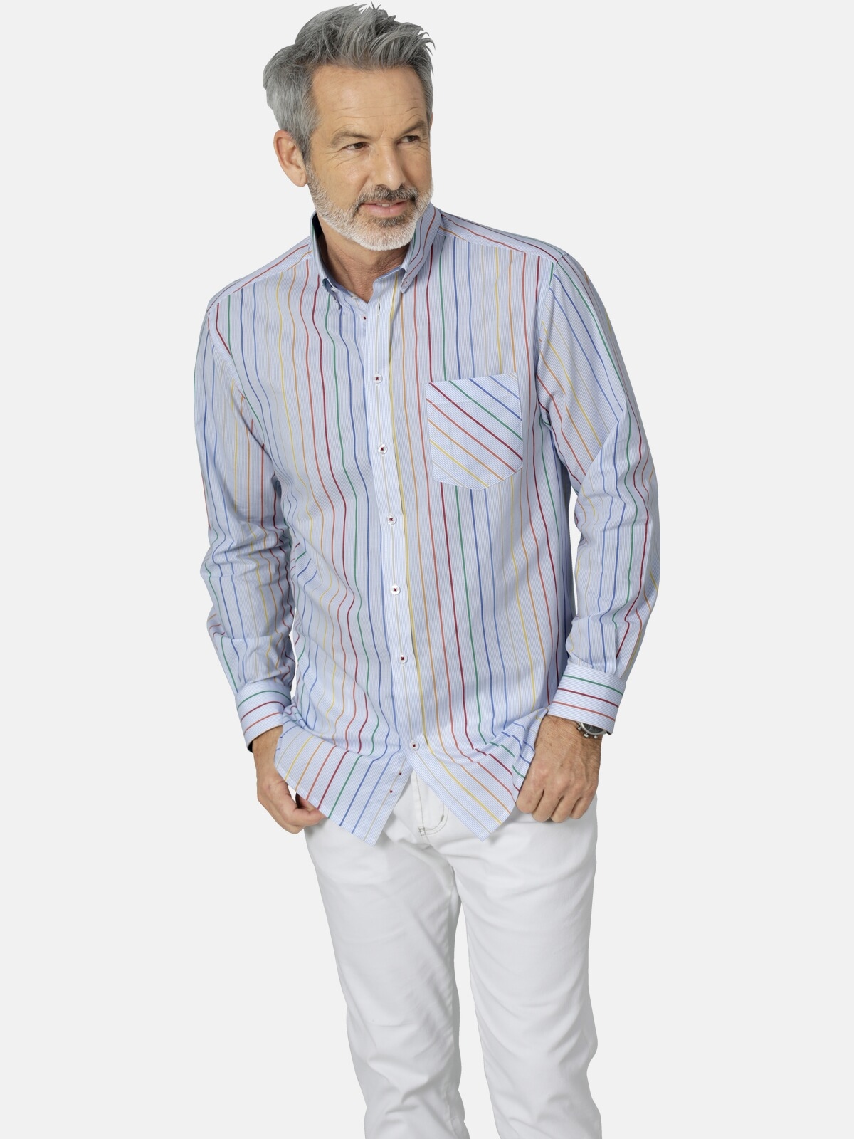 Babista Langarmhemd "Hemd FLORENZIRO" 1 Stk. mit Brustttasche günstig online kaufen