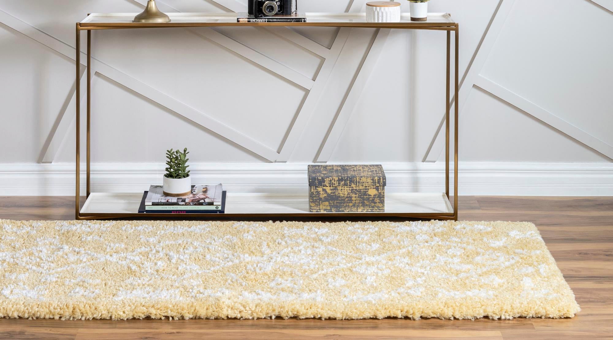 Myflair Möbel & Accessoires Hochflor-Läufer »Temara Shag Lagerräumung«, rechteckig, 51 mm Höhe, Teppich-Läufer, gewebt, Scandi Design, ideal im Flur & Schlafzimmer