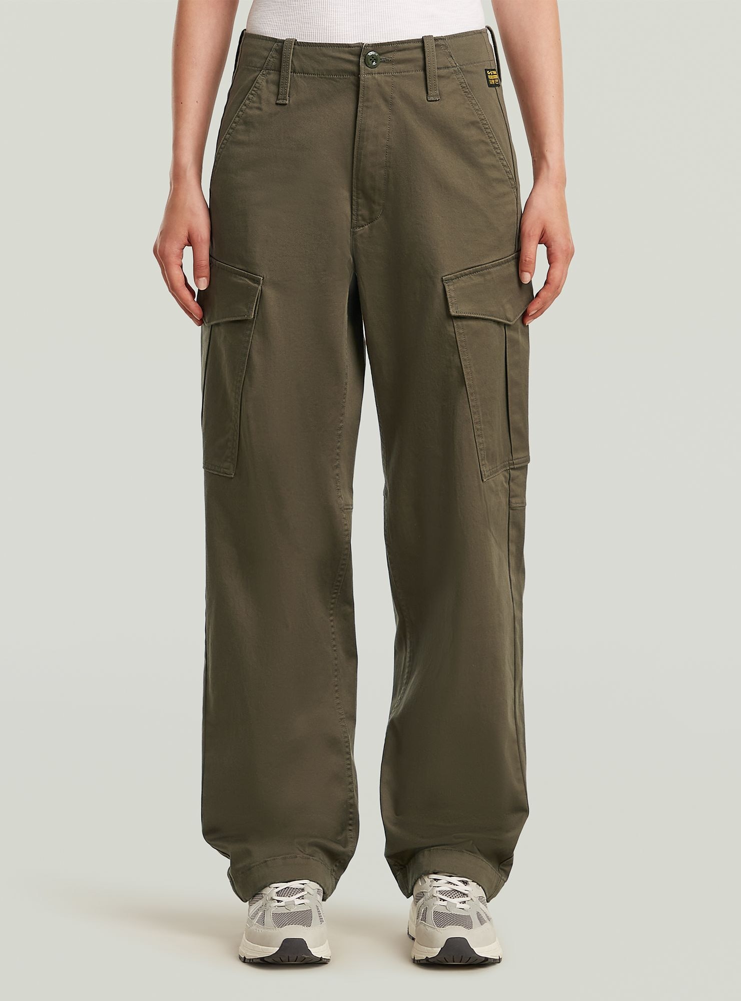 G-star Pantalon Cargo D29512-5126 Loose Fit Gs Grey 26 Femme