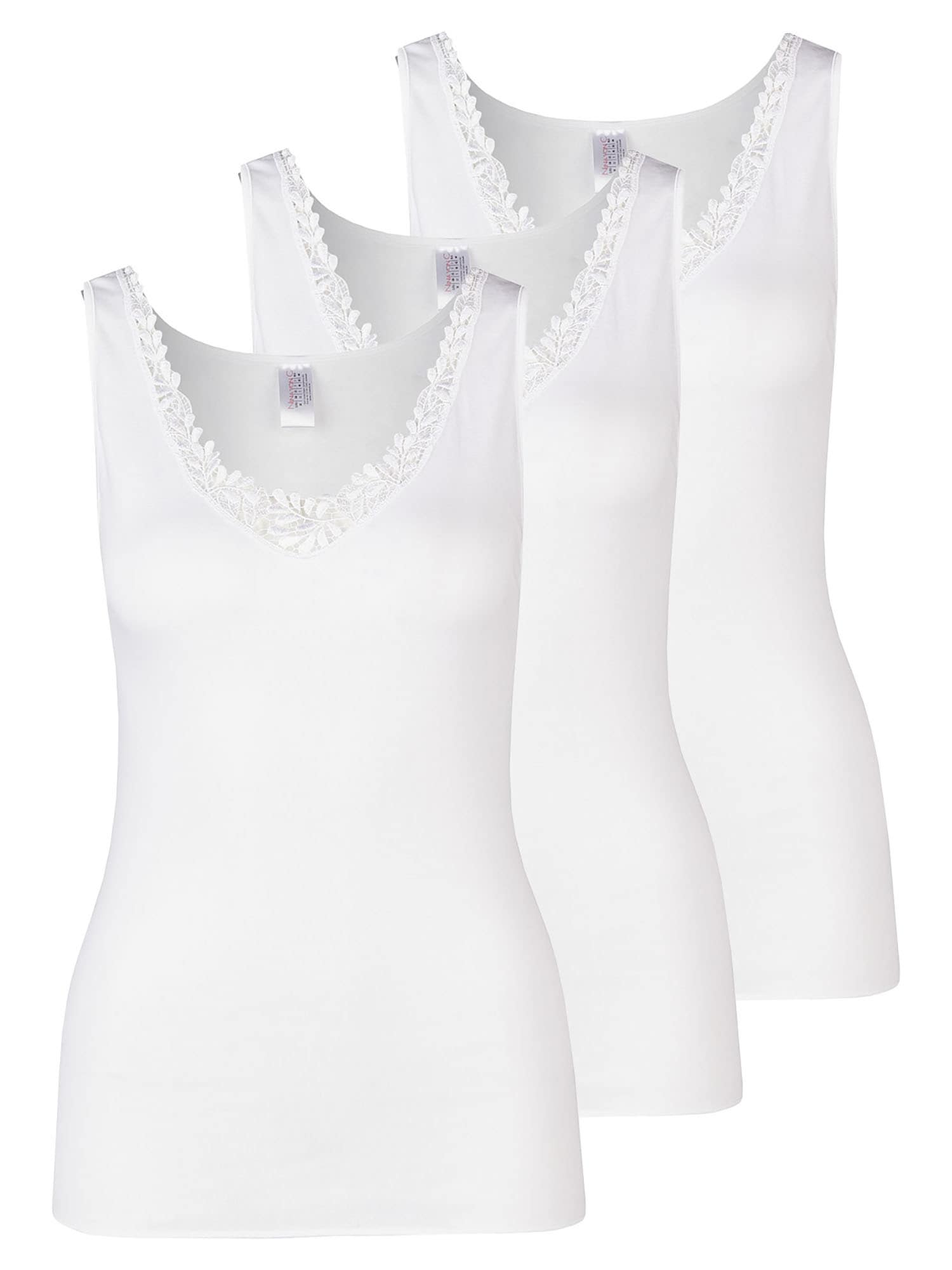 Nina Von C. Achselhemd "Damen Achselhemd GOTS Fine Cotton" günstig online kaufen