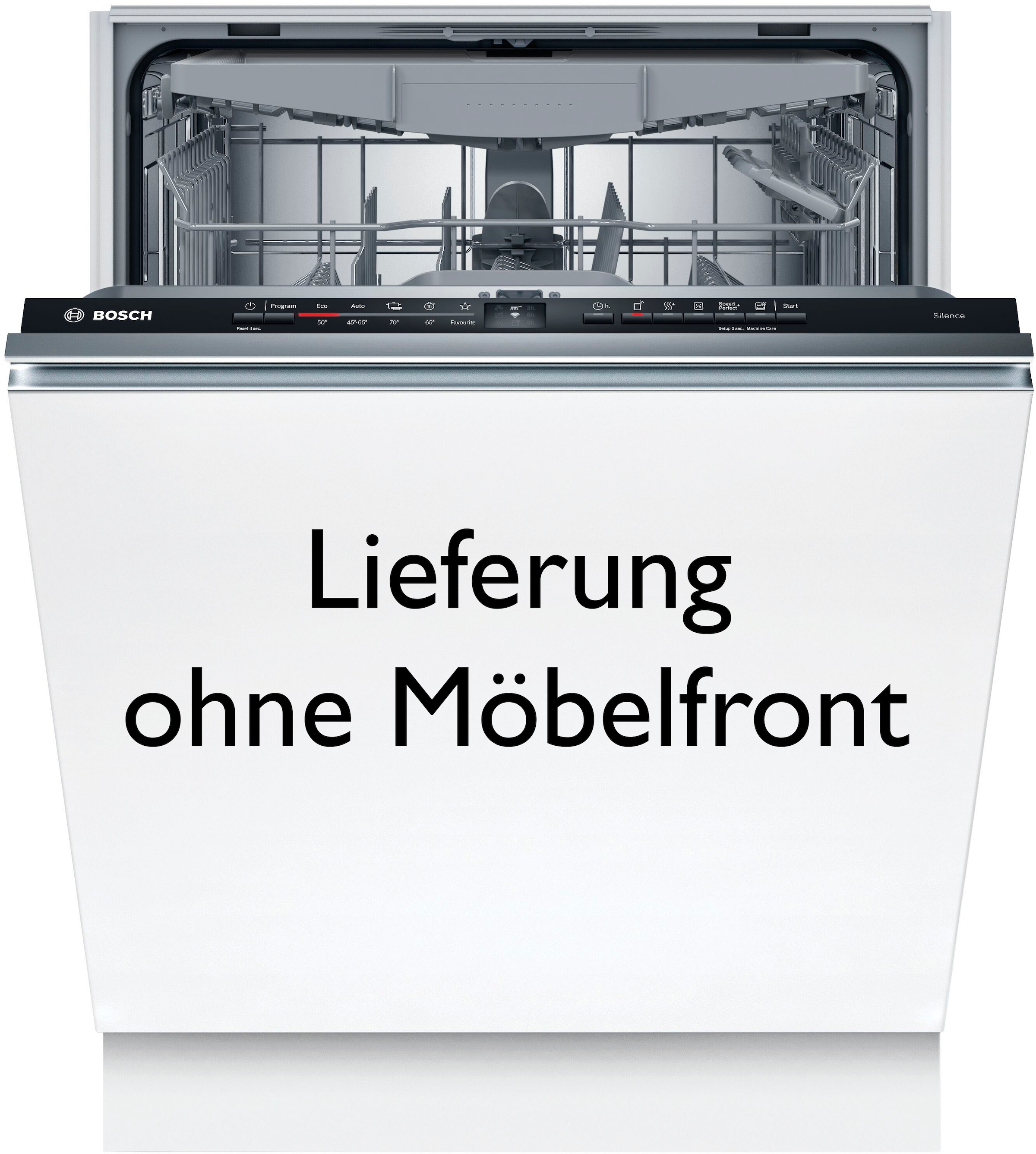 BOSCH vollintegrierbarer Geschirrspüler »SMV2HVX02E«, Serie 2, SMV2HVX02E, 14 Maßgedecke, Infolicht auf dem Boden & Flexibilität dank VarioSchublade