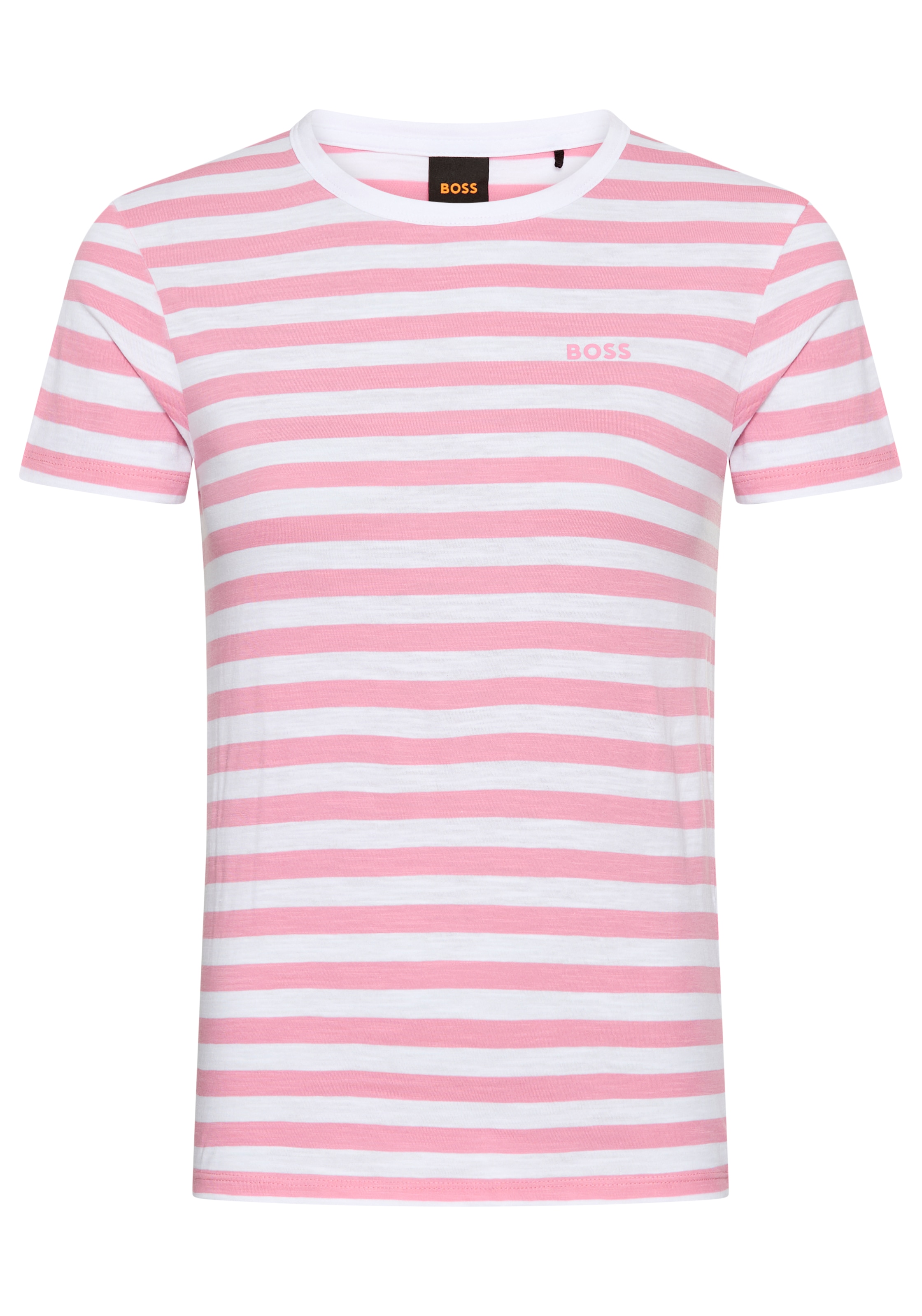 BOSS ORANGE T-Shirt "C Esla Striped" Premium Damenmode, im gestreiften Desi günstig online kaufen