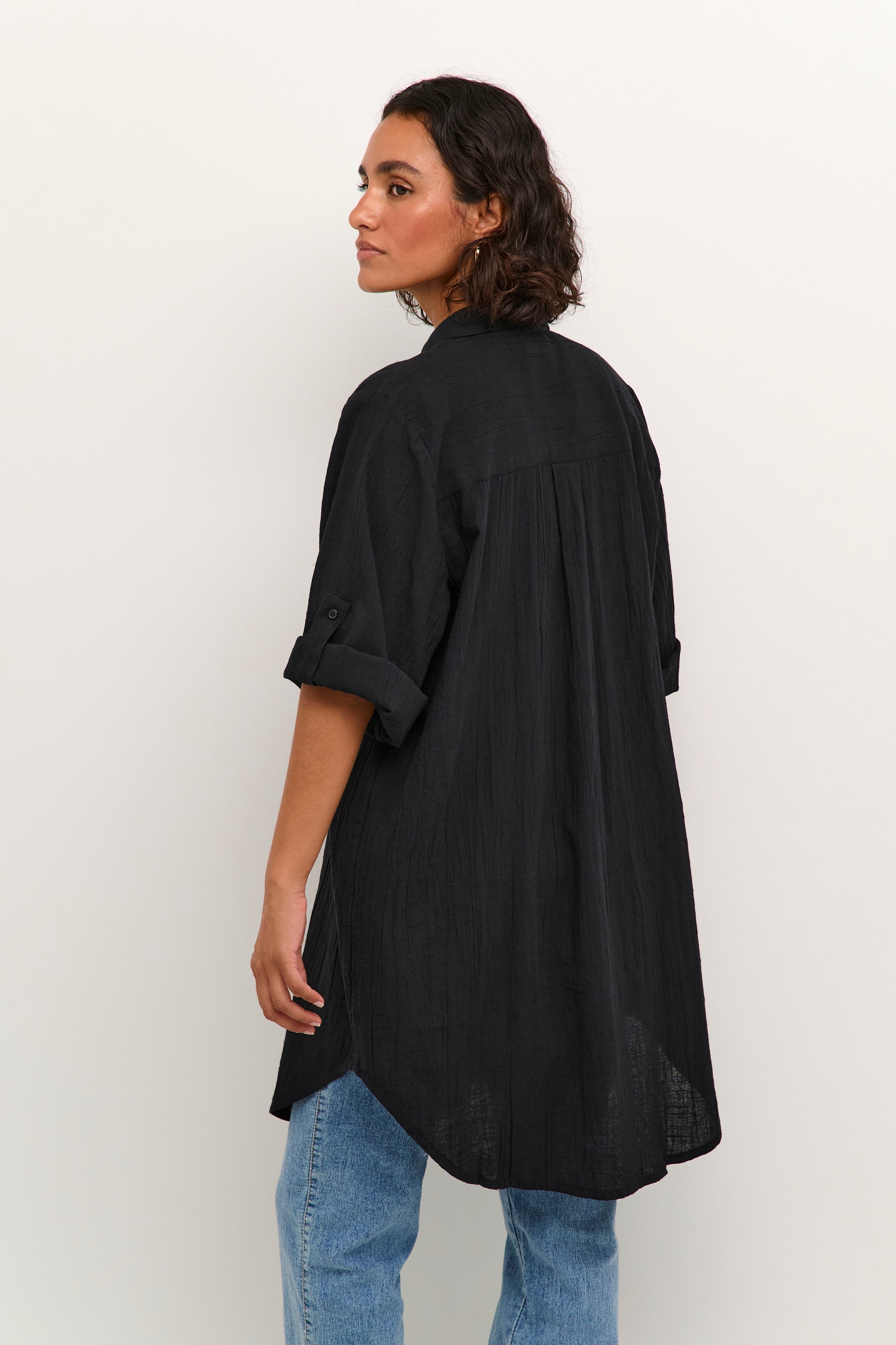 KAFFE Blusenkleid »Hemd KApauline«