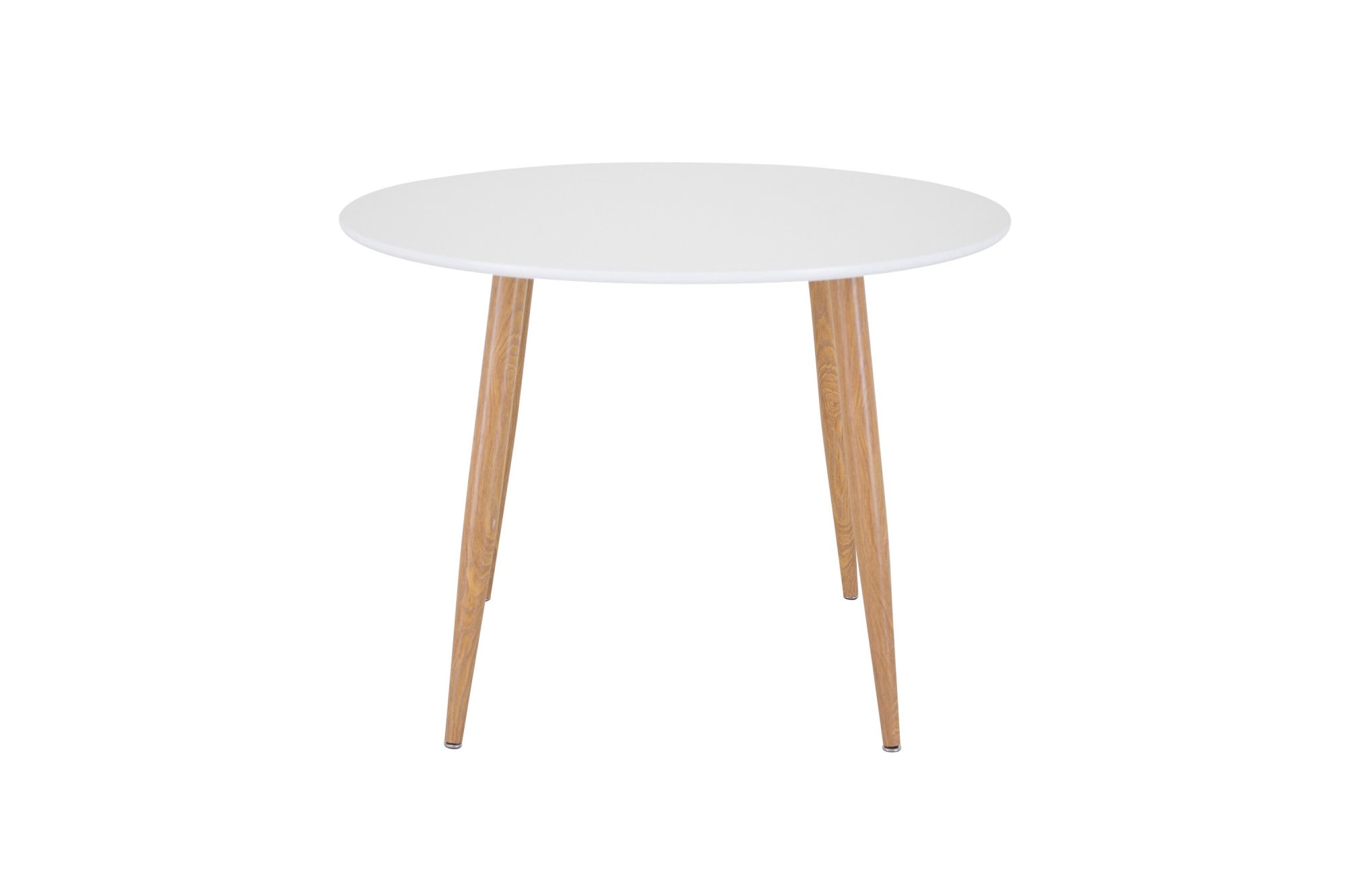 Venture Home Esstisch Esszimmertisch, MDF, Stahlbeine, rund, stilvoll, klassisch