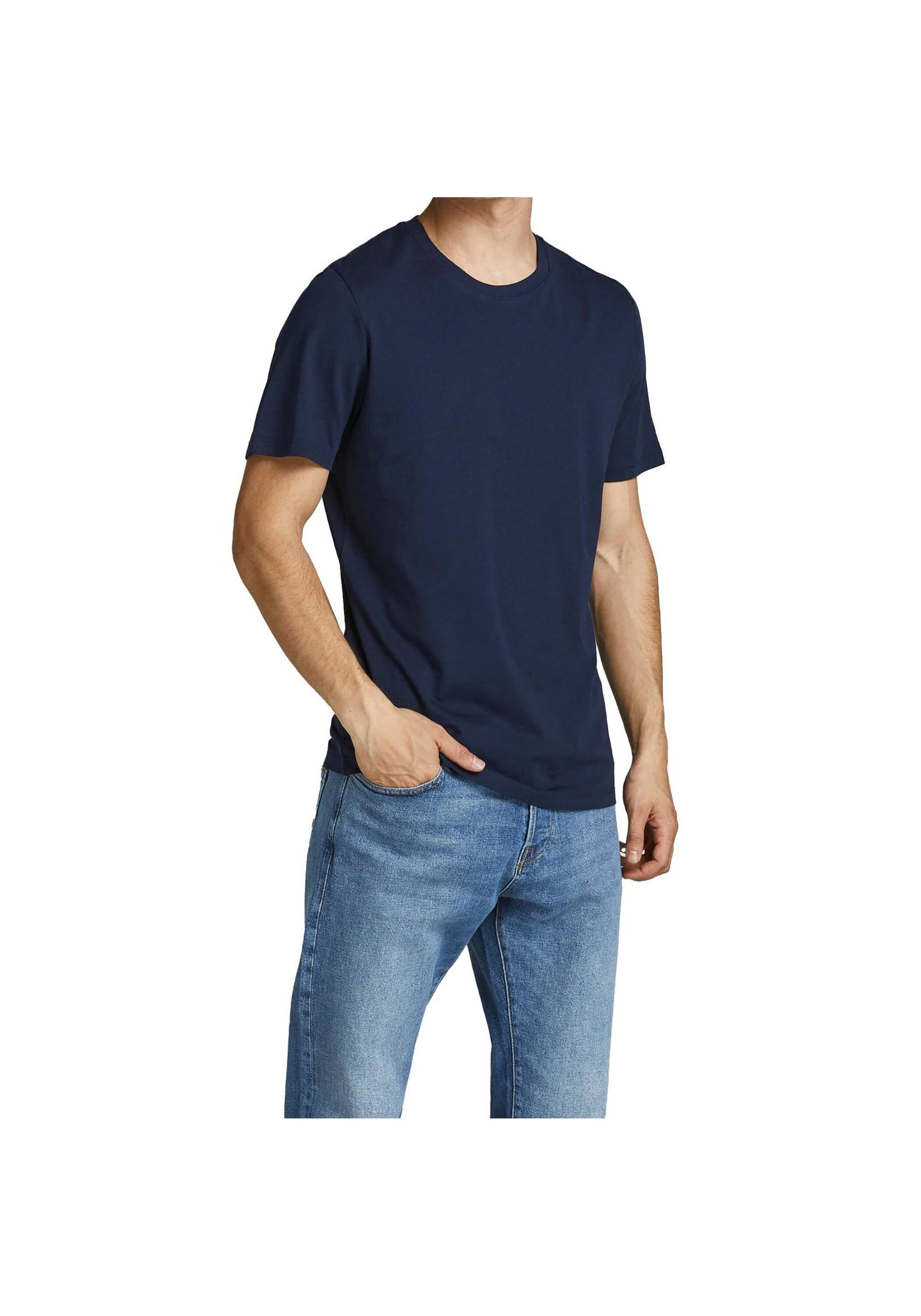 Jack & Jones T-Shirt »T-Shirt JJEORGANIC BASIC TEE O-NECK 10PK 10er Pack« 10