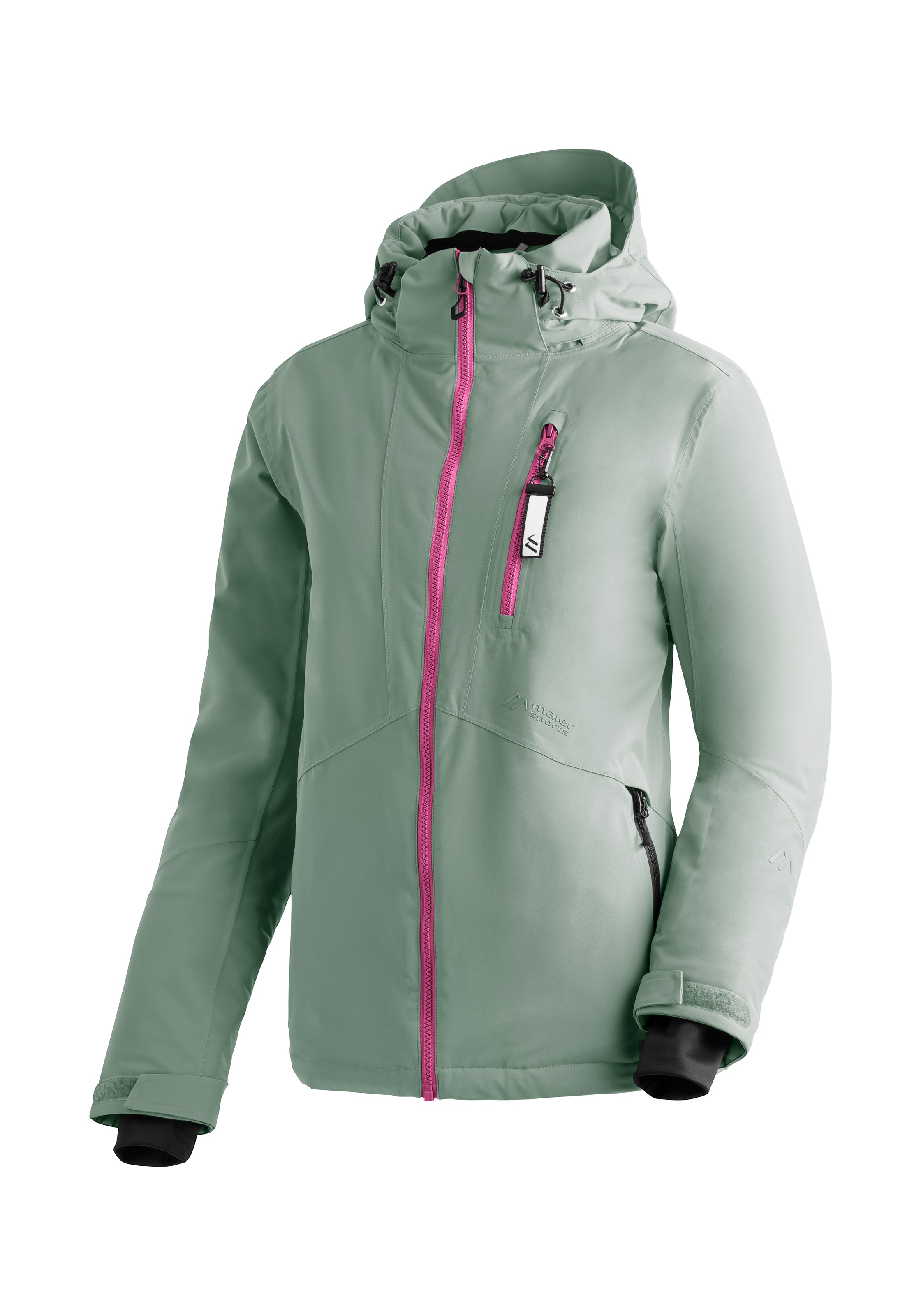 Maier Sports "Straja" Damen Winterjacke, wind/wasserdicht, 3 RV-Taschen und Kapuze