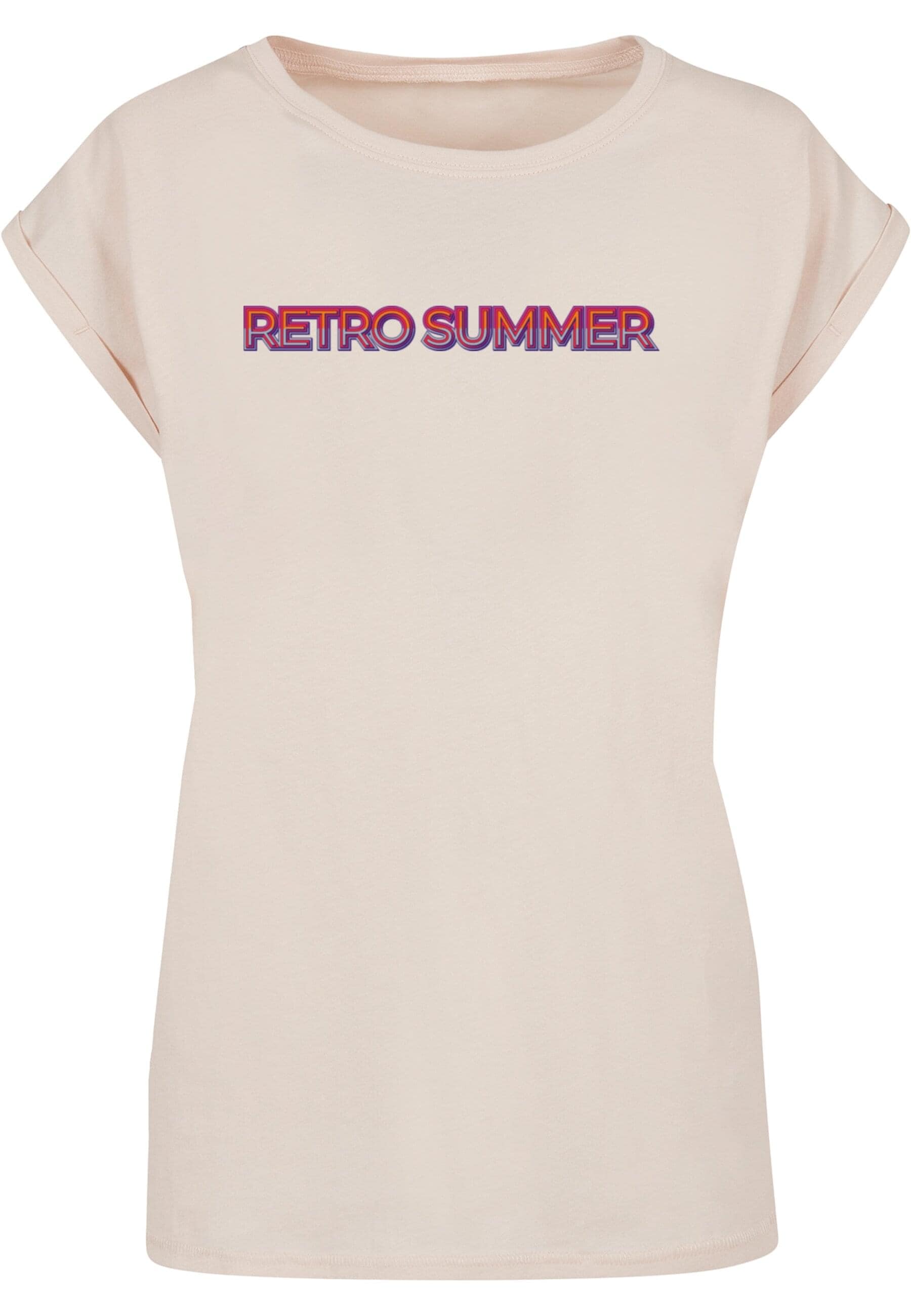 Merchcode T-Shirt "Merchcode Damen Ladies Summer - Retro T-Shirt" 1 Stk. tl günstig online kaufen