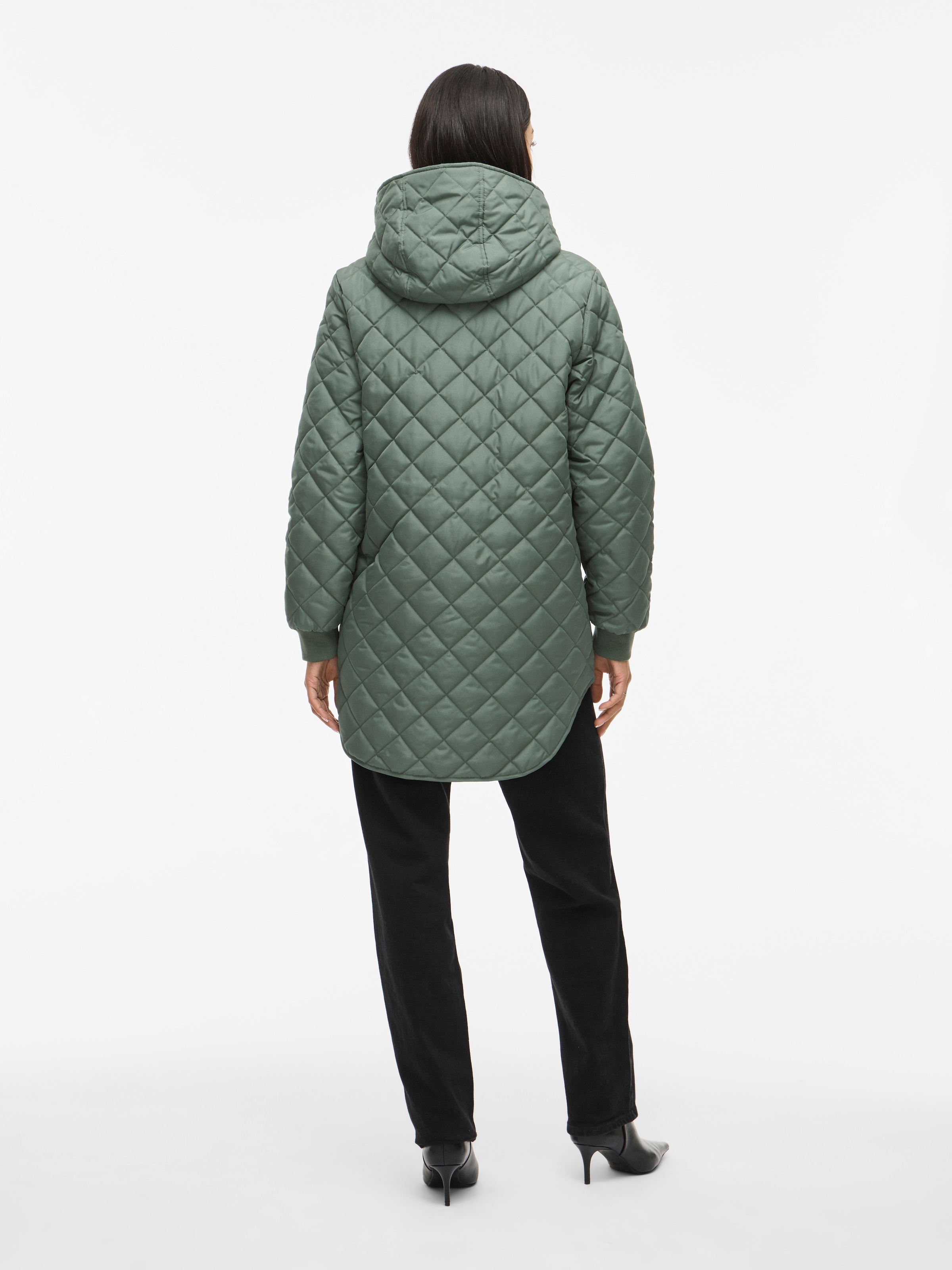 Vila Steppjacke »VITATE L/S HOODED JACKET - NOOS«, mit Kapuze