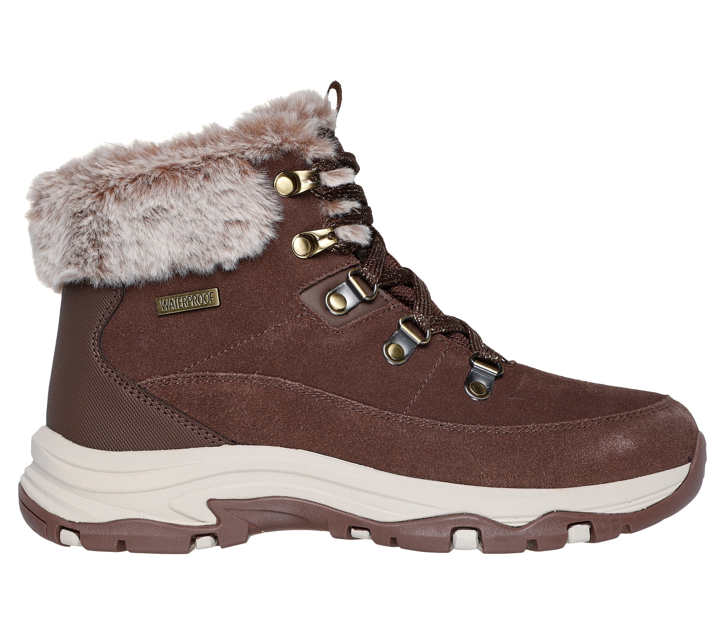 Skechers Winterboots "TREGO-SNOW WORRIES" Schnürboots, Schnürstiefelette mit TEX
