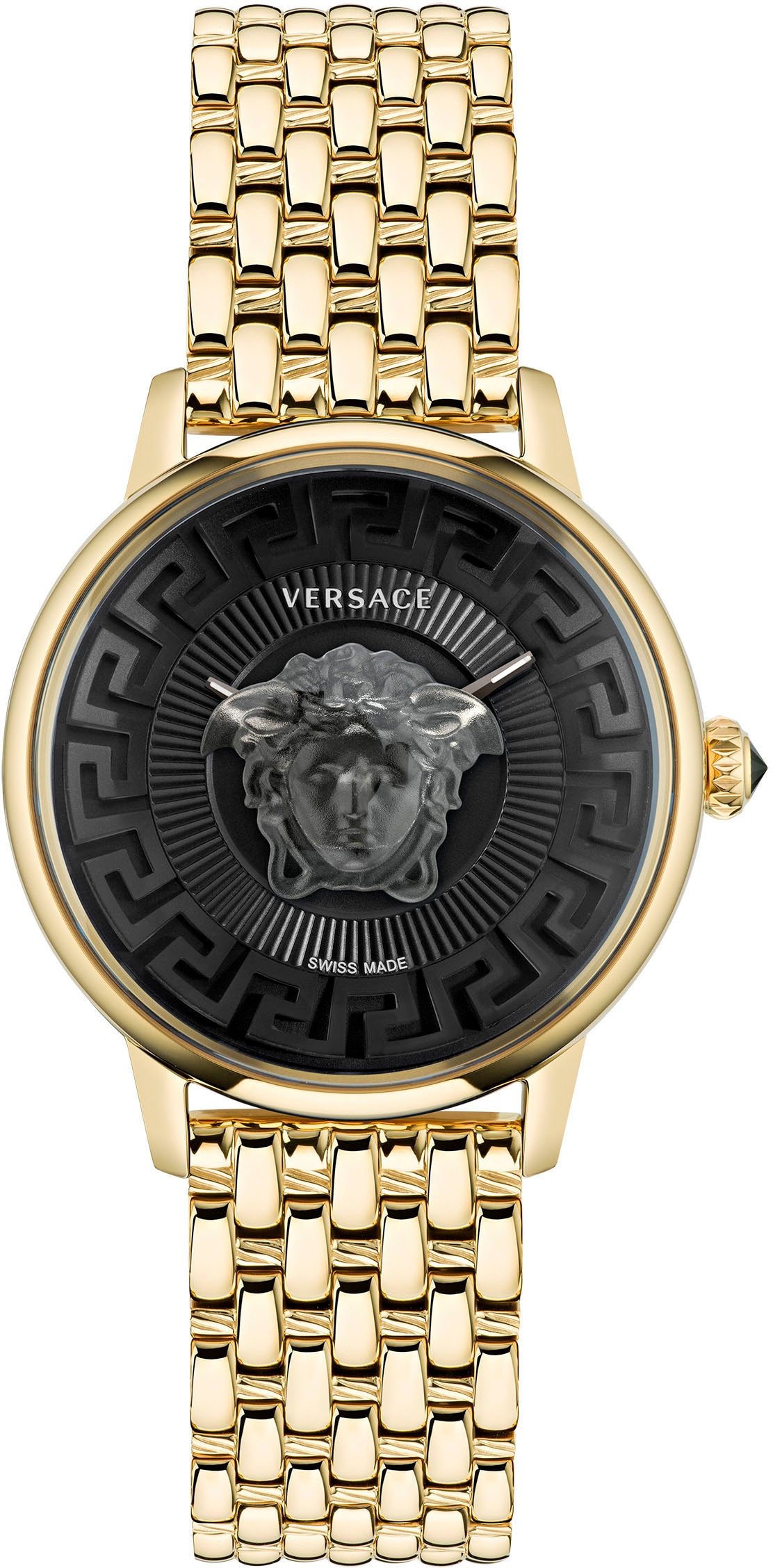 Versace Quarzuhr »MEDUSA ALCHEMY, VE6F00523«, Armbanduhr, Damenuhr, Saphirglas, Swiss Made