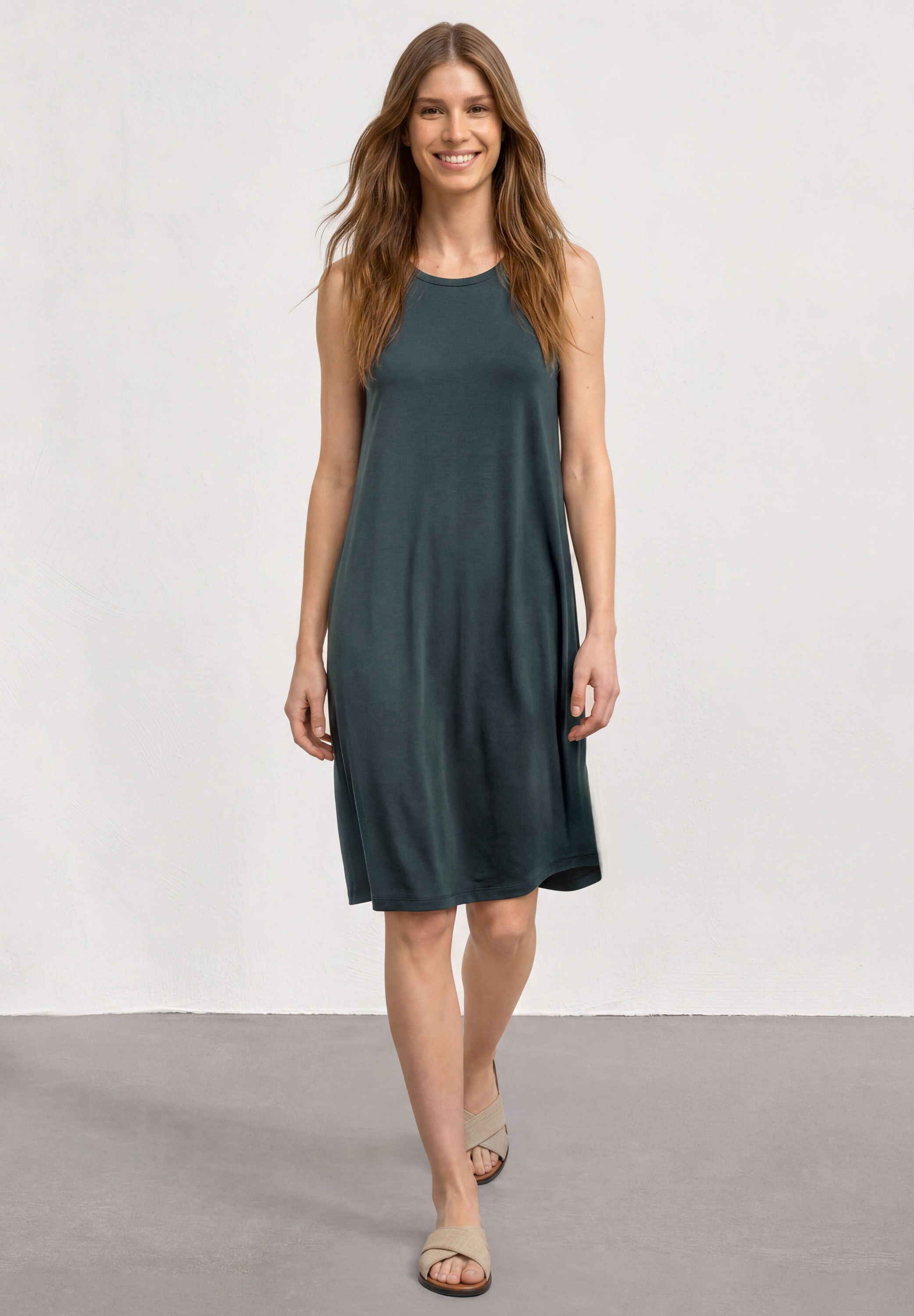 STREET ONE Midikleid Ohne Taschen knielang