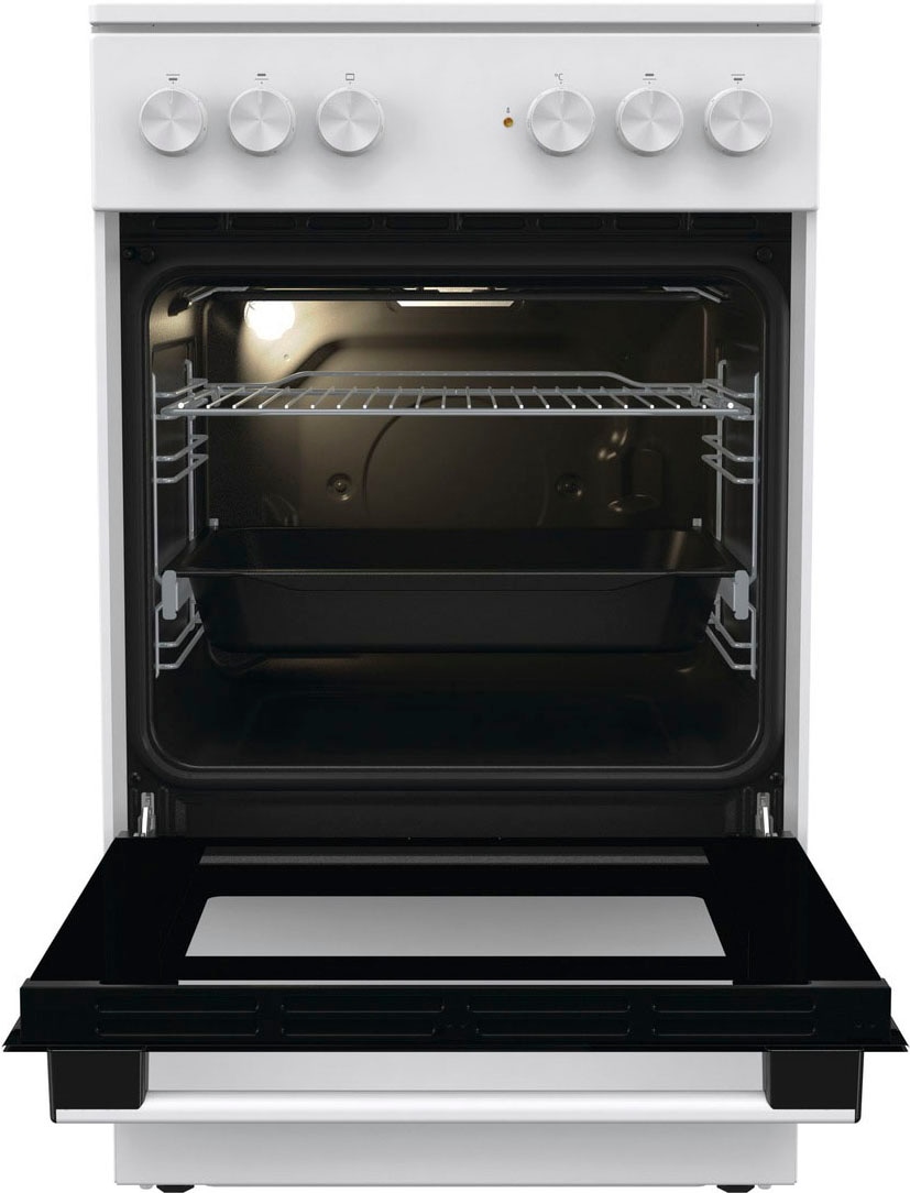 GORENJE Elektro-Standherd »GEC5A21WG«, Aqua Clean