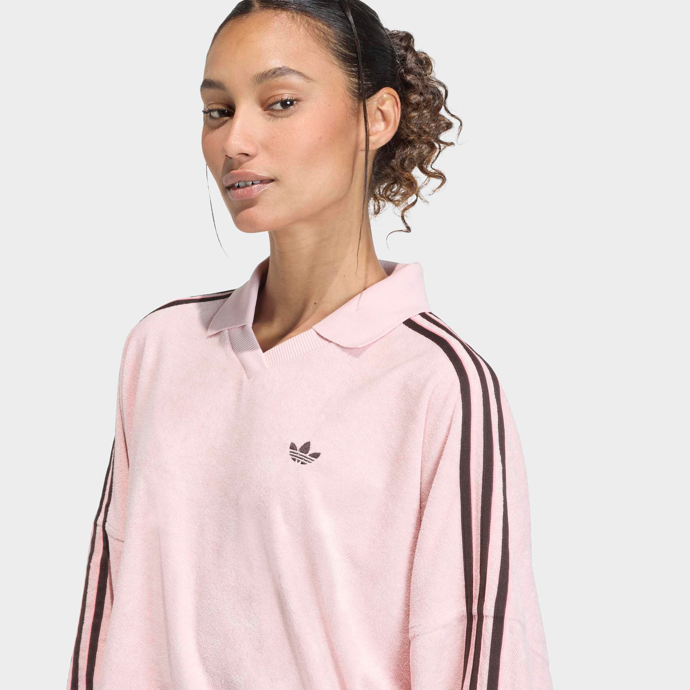 Thumbnail - adidas Originals Poloshirt "TERRY TOWEL V NECK LONG SLEEVES"