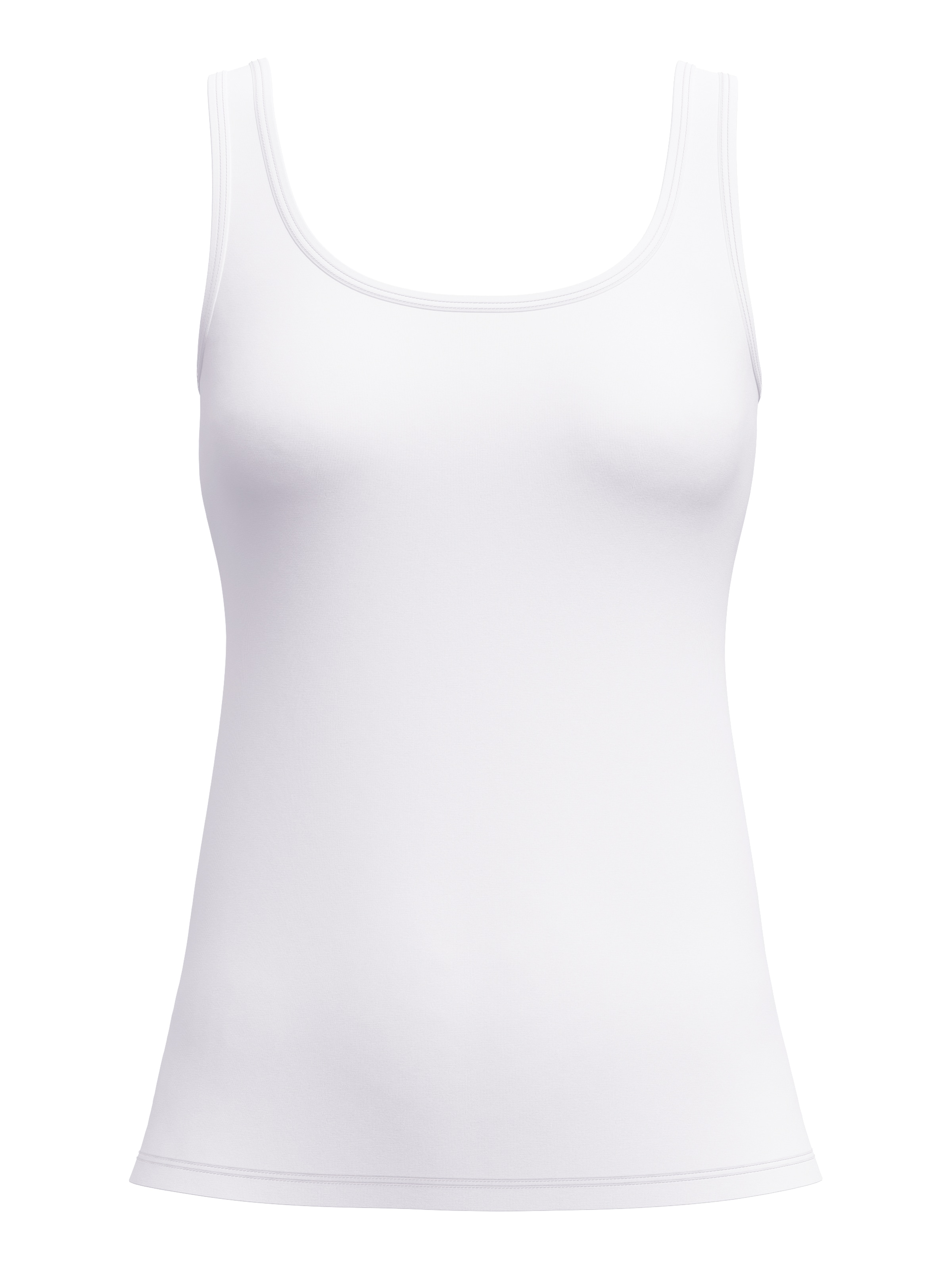 CALIDA Tanktop »Essential Cotton«, Baumwoll-Mix, Single Jersey, elastisch, Rundhalsausschnitt