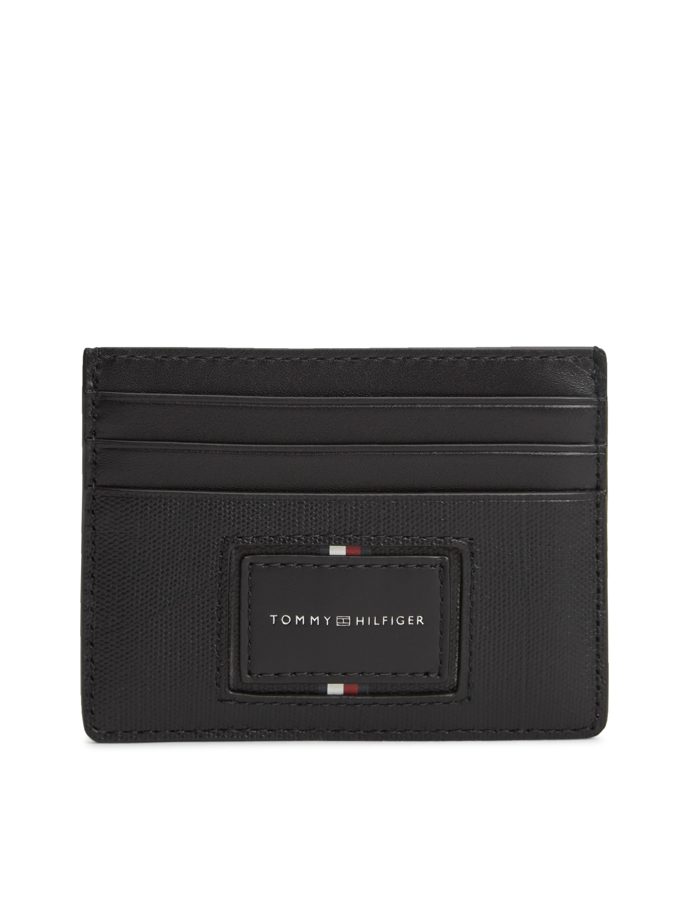 Tommy Hilfiger Kartenetui "TH FOUNDATION CC HOLDER" Unisex Minigeldbeutel, Portemonnaie mit vielen Kartensteckfächern
