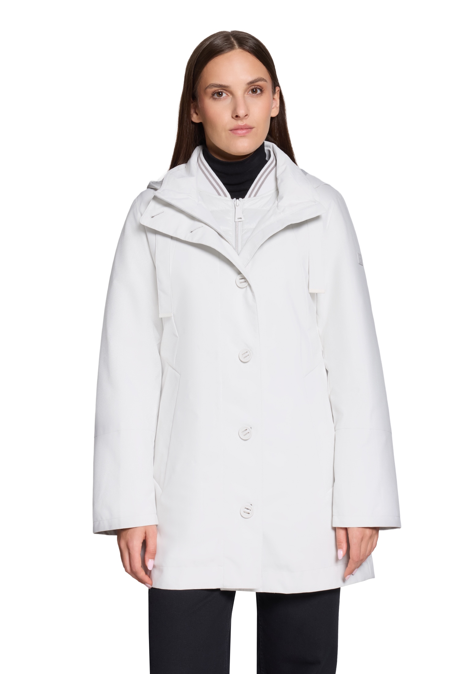 Betty Barclay Outdoorjacke mit Kapuze 4-in-1 Jacke mit Kapuze