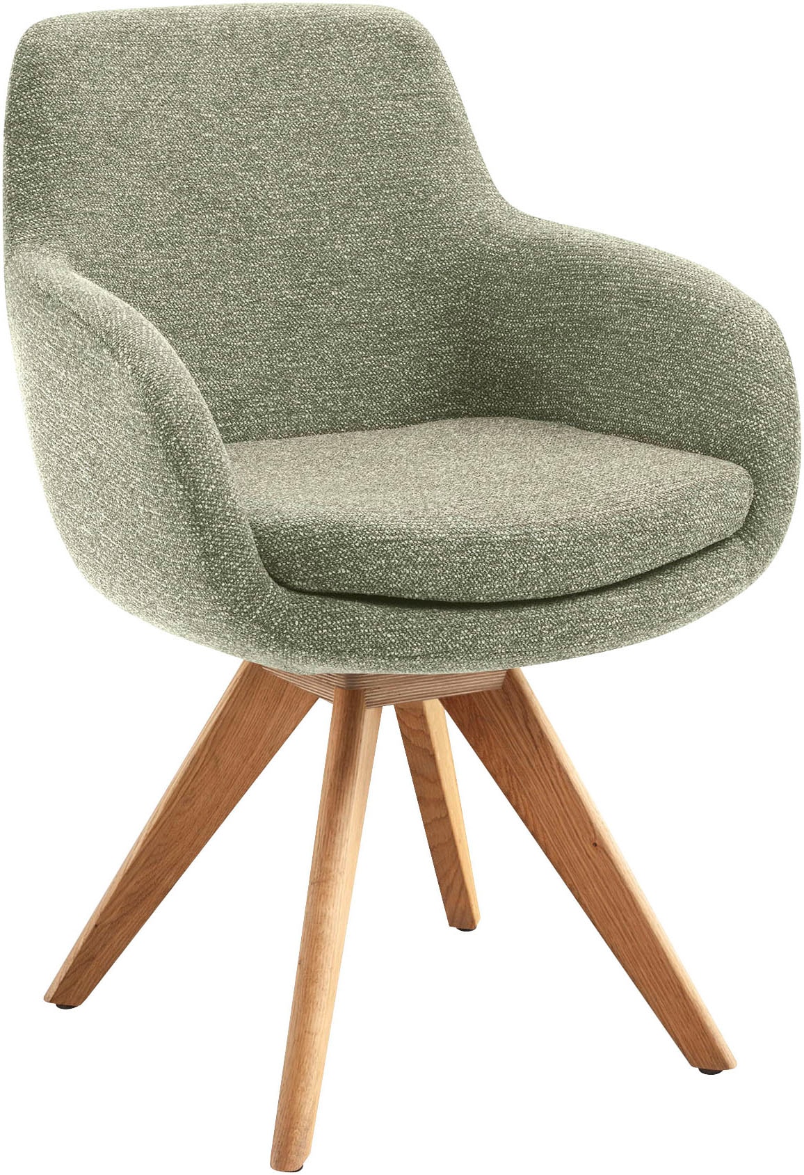 Musterring Esszimmerstuhl "Tavia", (Set), 2 St., Chenille, Stativgestell Ei günstig online kaufen