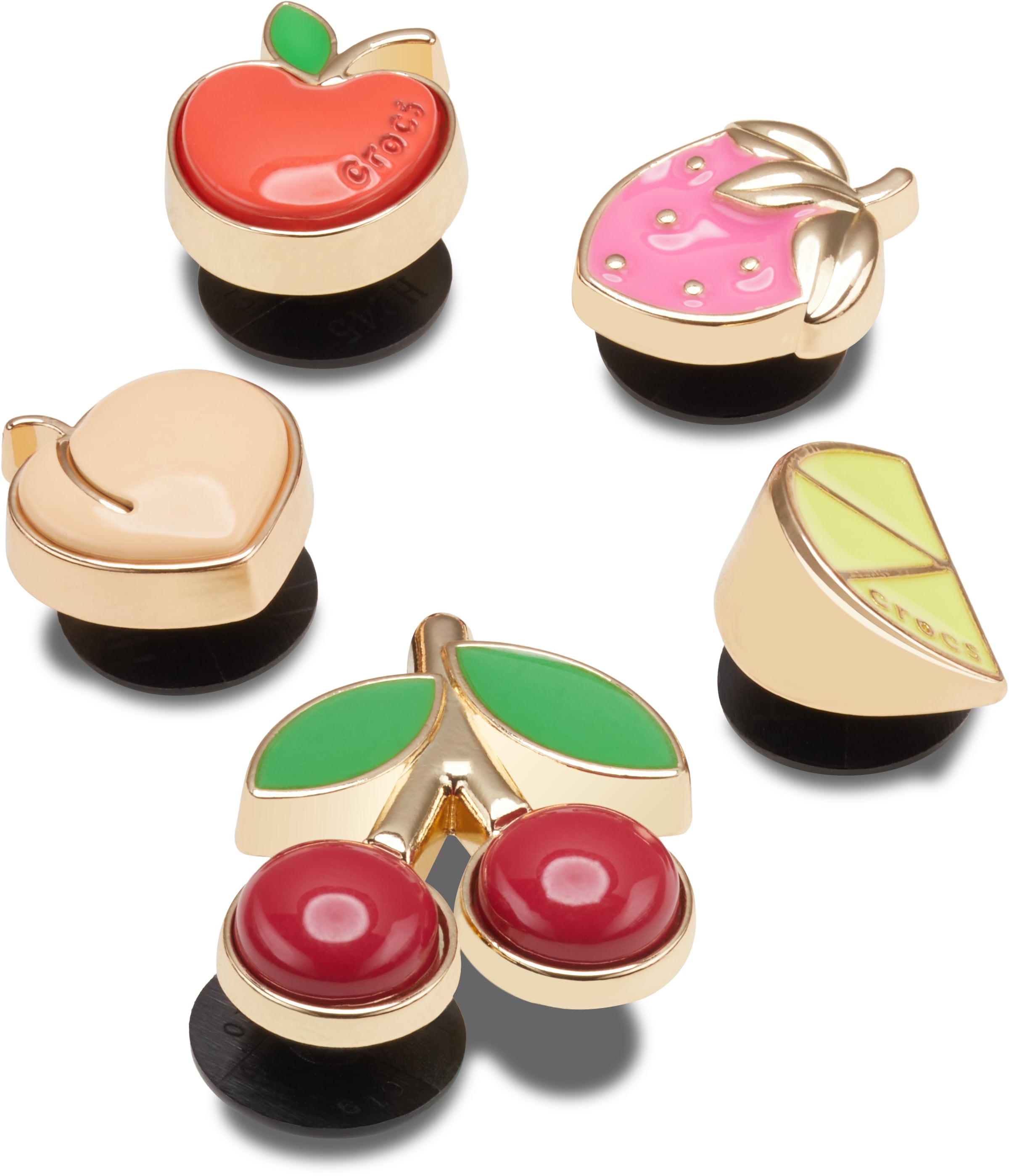 Crocs Schuhanstecker »Jibbitz™ Elevated«, (Set, 5 tlg., Kein Spielzeug. Nicht für Kinder unter 3 Jahren geeignet), Charm, Anstecker für Crocs Schuhe