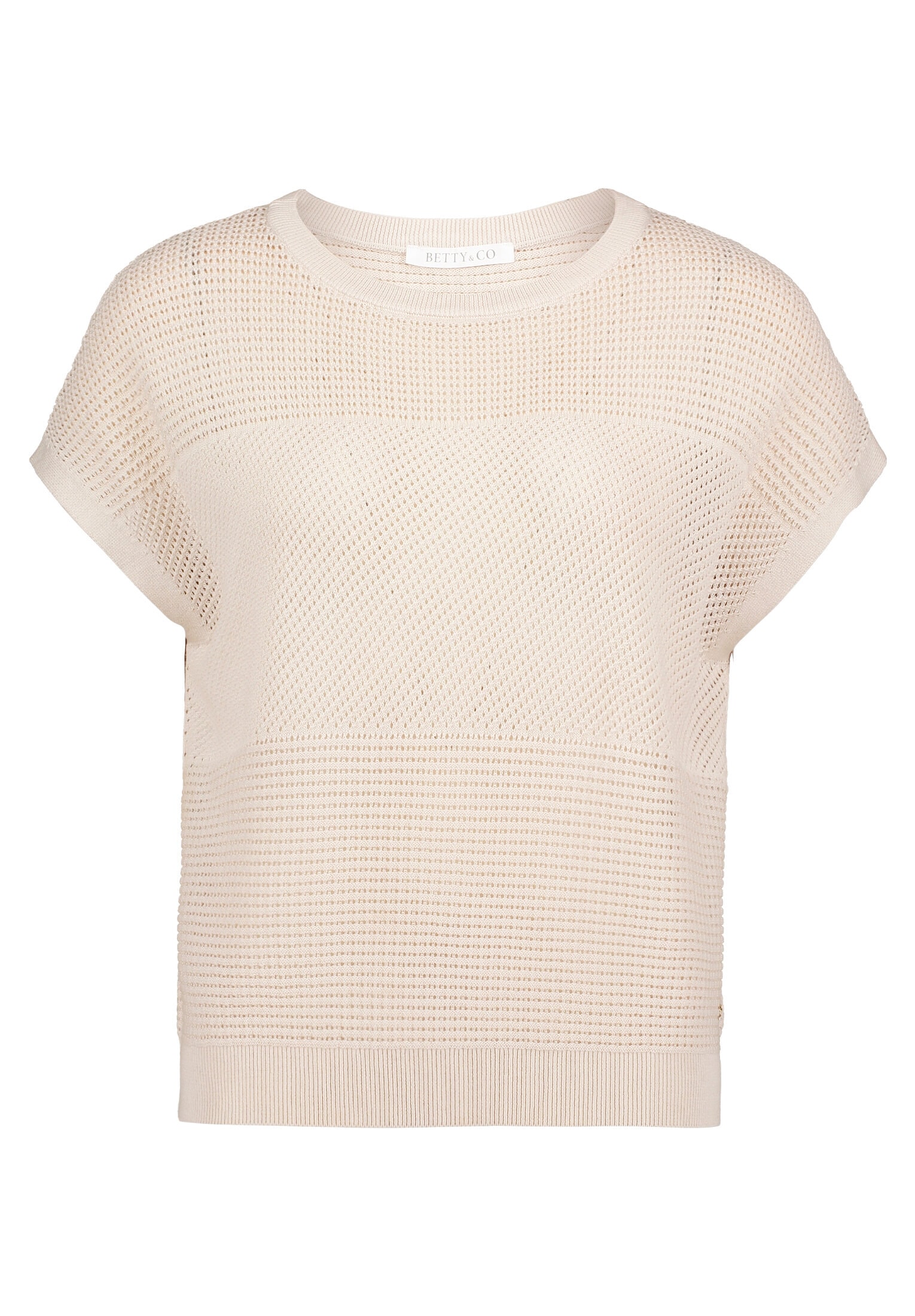 Betty&Co Stricktop »Damen mit Struktur«