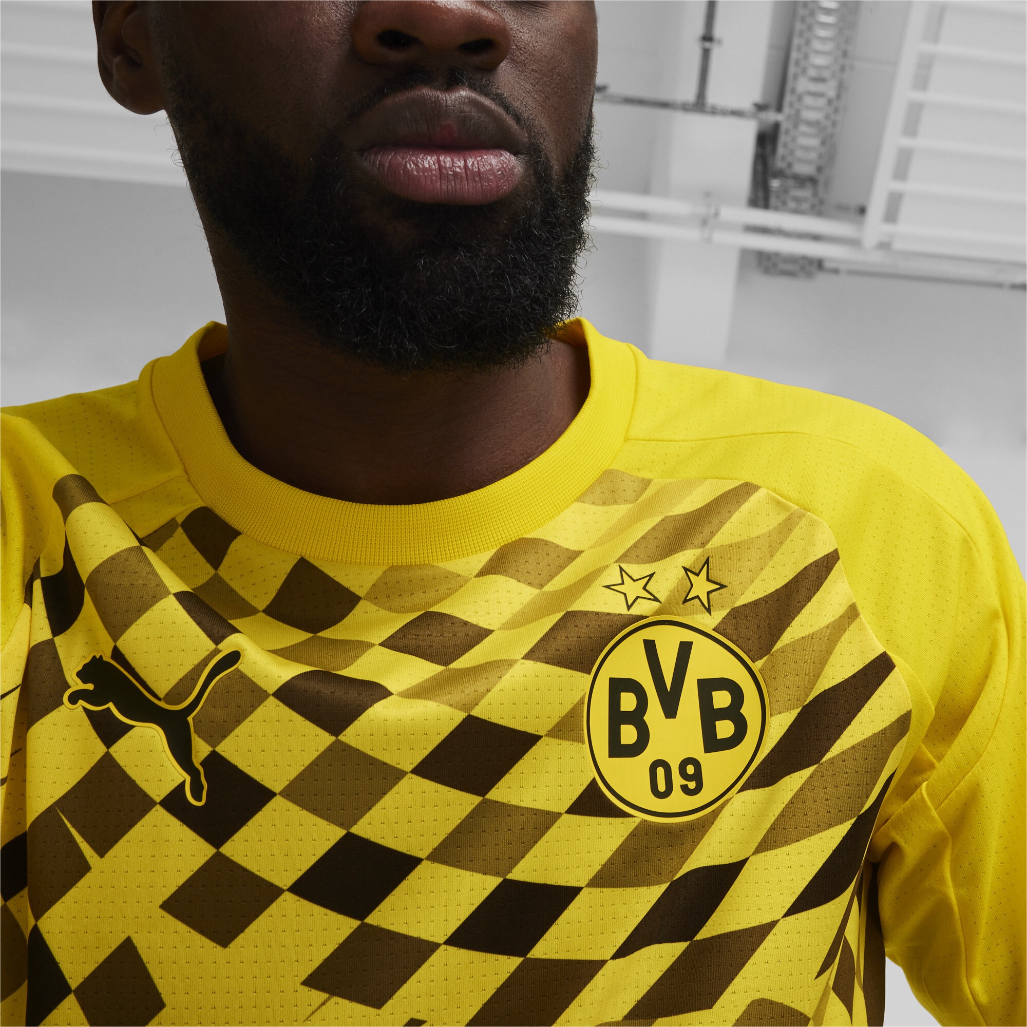 PUMA Trainingsshirt »Borussia Dortmund Aufwärmtrikot Herren«