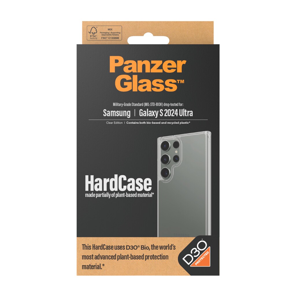 PanzerGlass Handyhülle »HardCase aus D3Ofür Samsung Galaxy S24 Ultra«