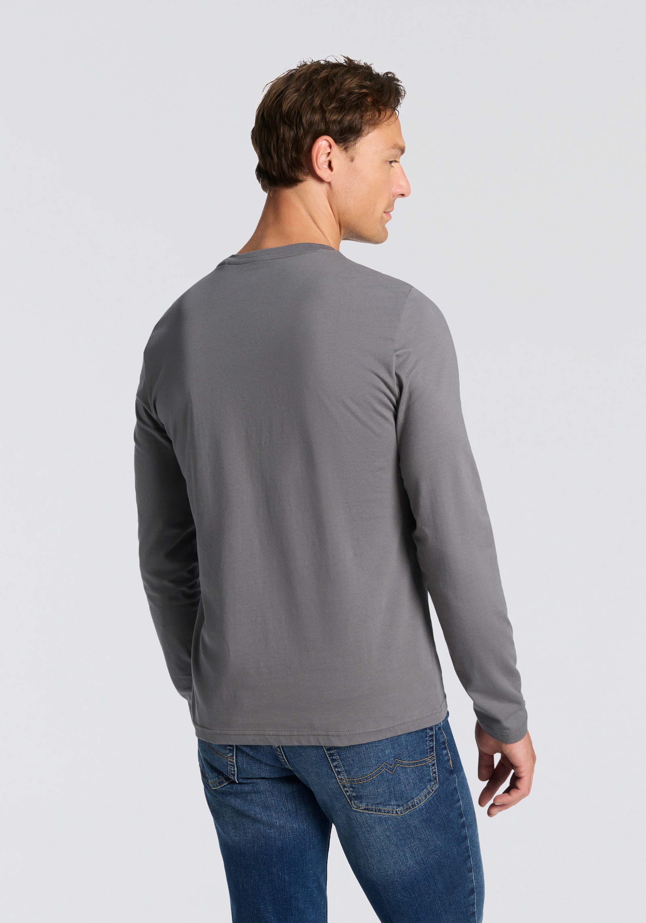 MUSTANG Langarmshirt »Style Adrian«