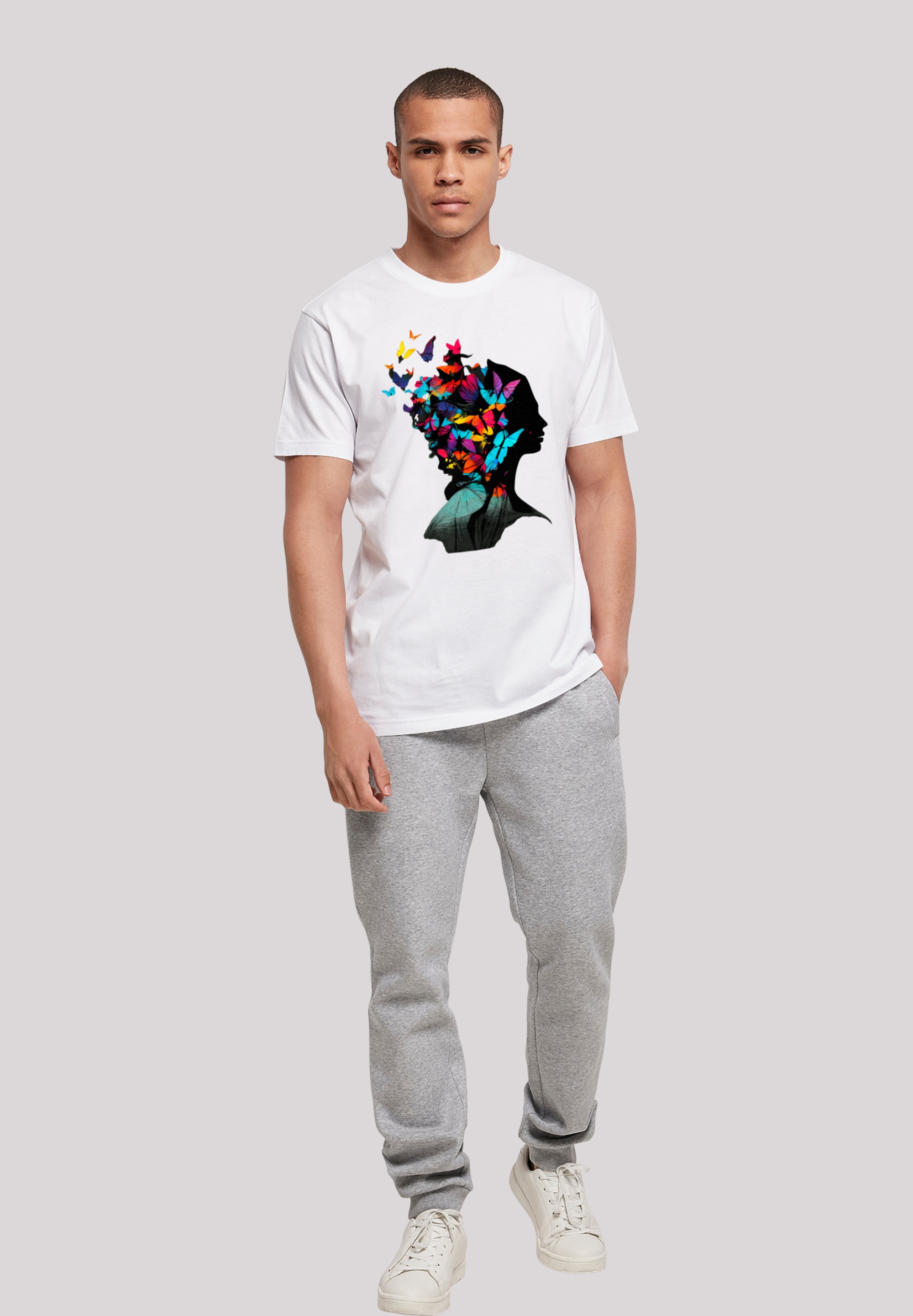 F4NT4STIC T-Shirt »Schmetterling Silhouette BAUR UNISEX«, ▷ Keine TEE Angabe für 