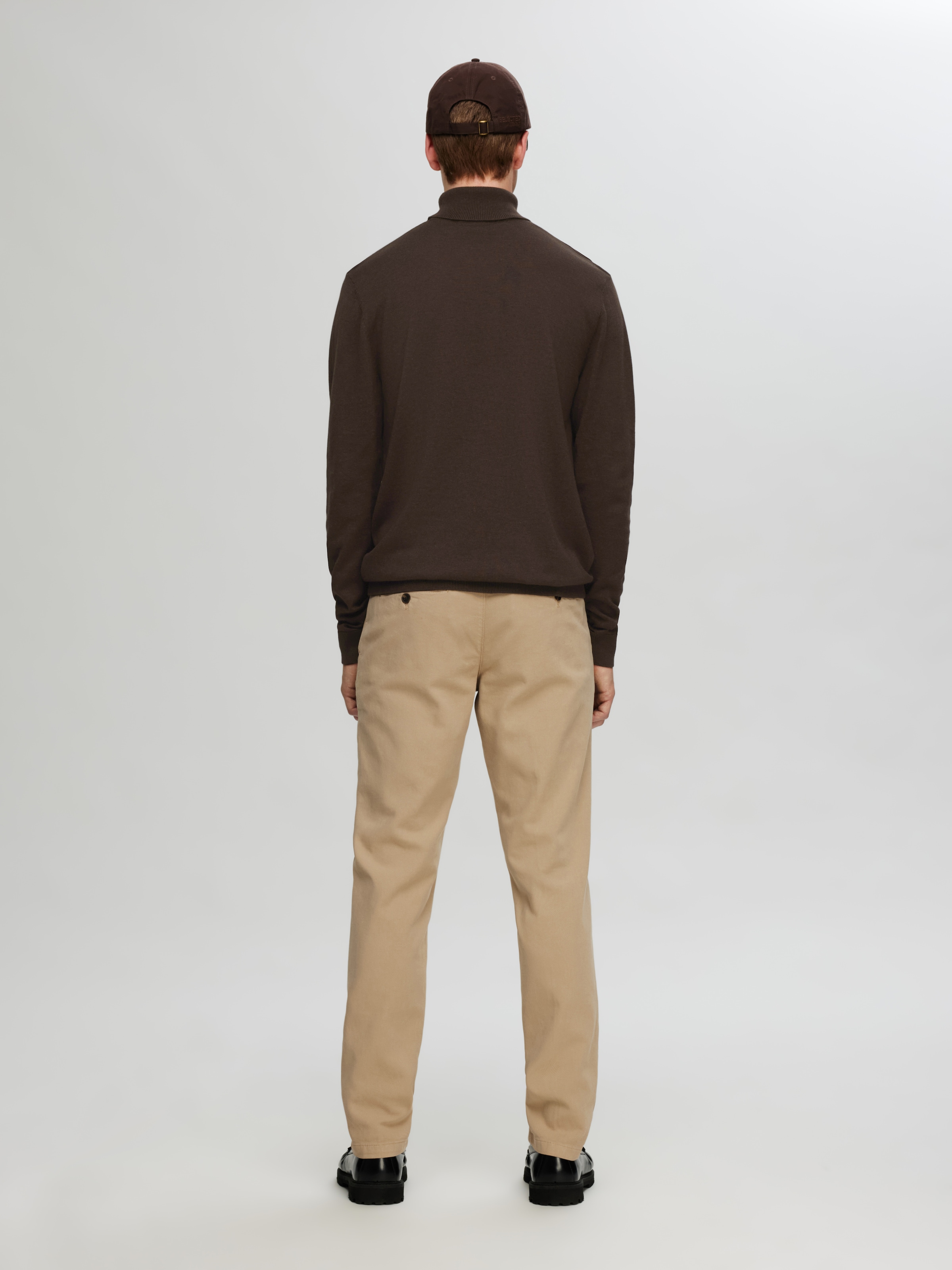 SELECTED HOMME Rollkragenpullover »SLHBERG ROLL NECK NOOS«