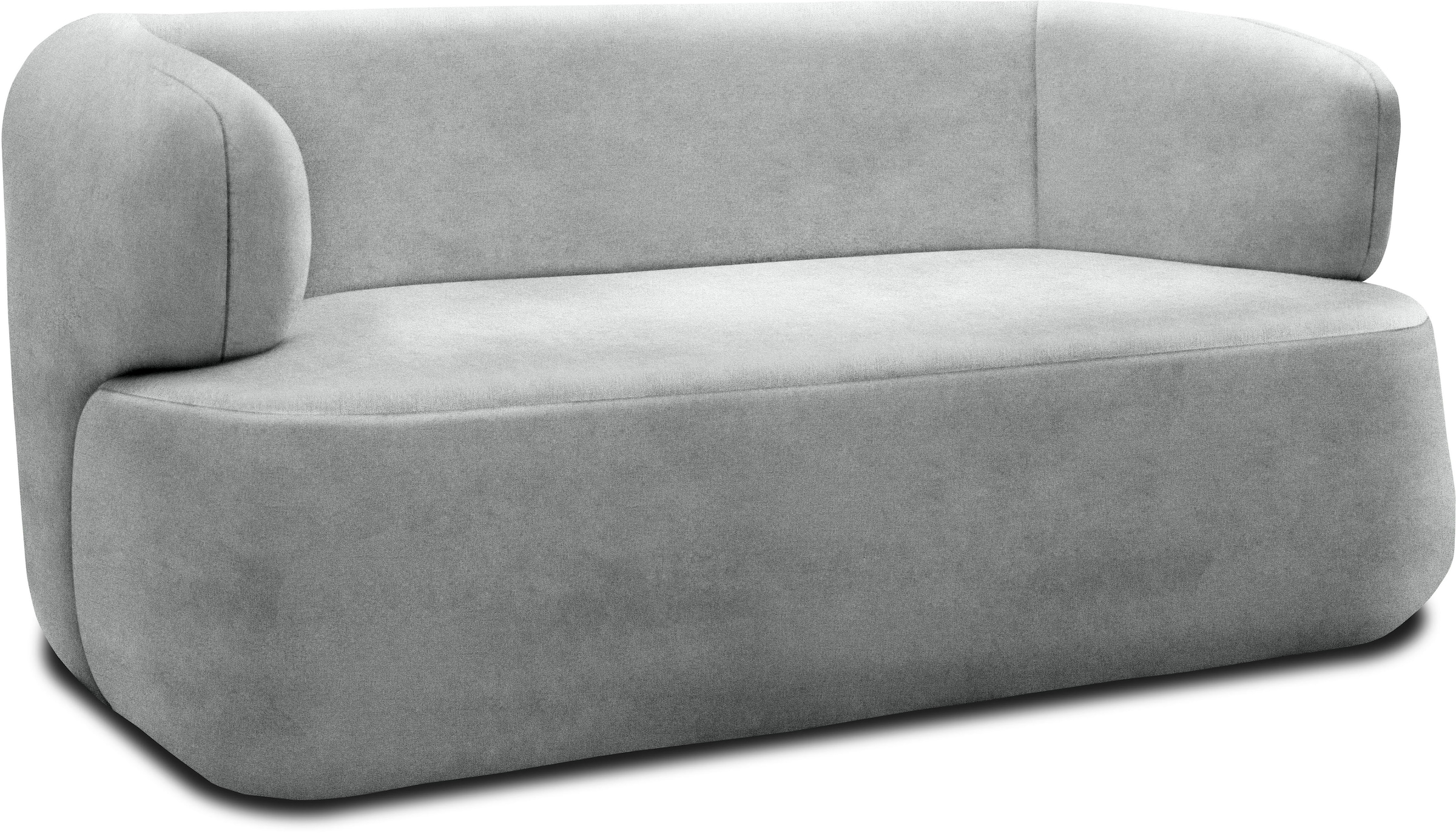 DOMO collection 2-Sitzer »800012 Designsofa, komfortabel und elegant, organische Formensprache«, Formschöner 2-Sitzer