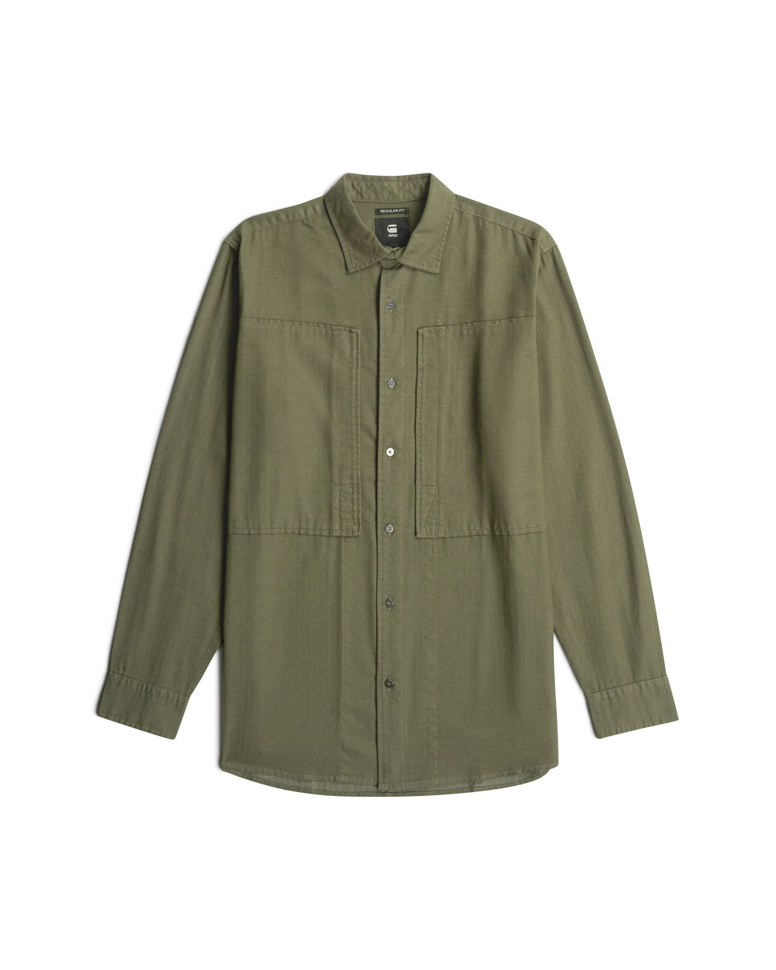 G-STAR Langarmshirt "Panelled Pocket Regular Shirt" günstig online kaufen