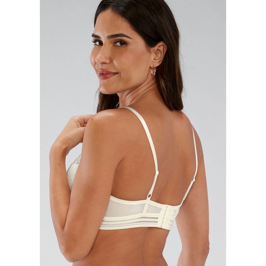 s.Oliver Push-up-BH »Estelle«, mit graphischer Spitze, Dessous