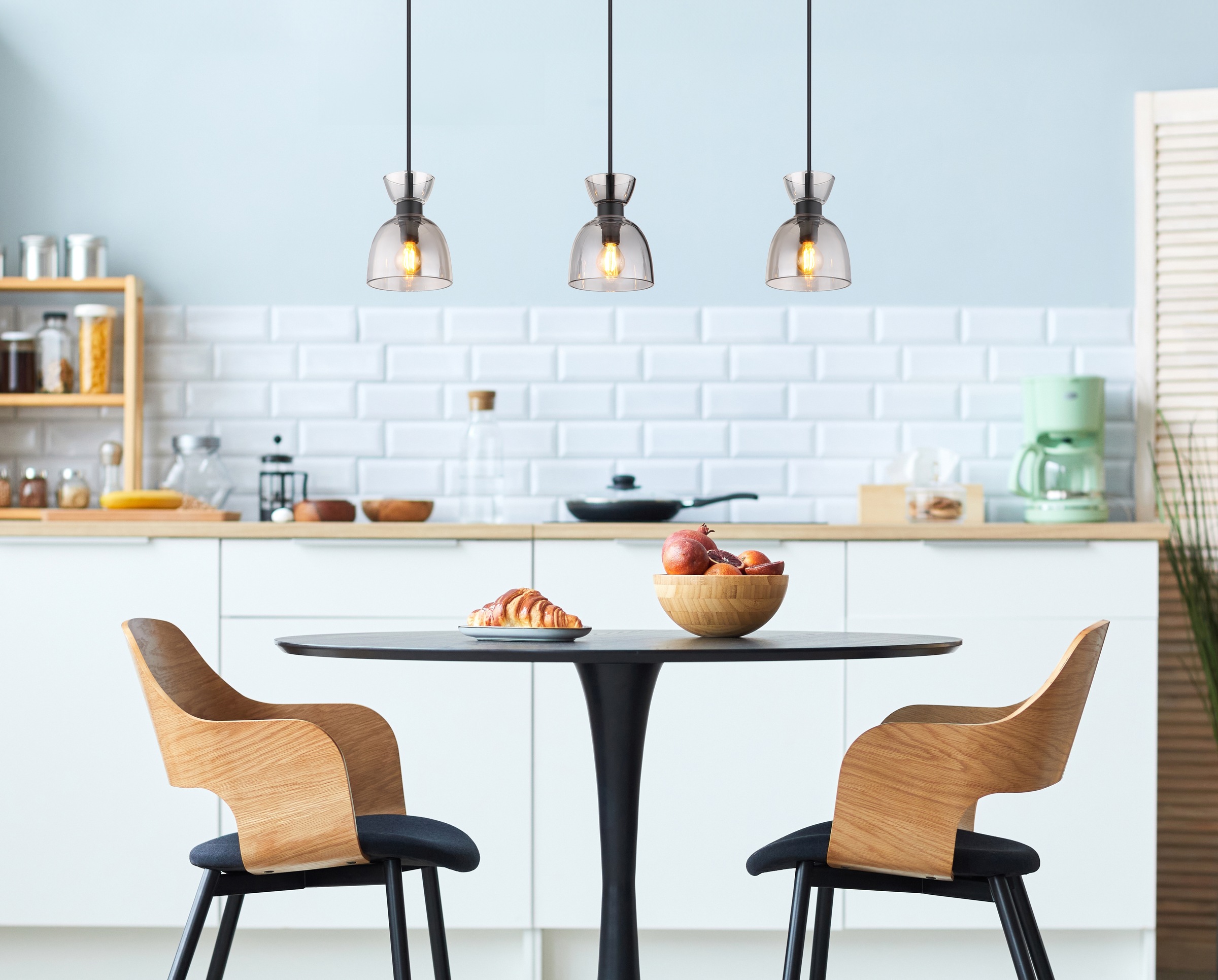 GLOBO LIGHTING Hängeleuchte »MASSEY« E14 1 Stk. Hängelampe Esszimmer-Leuchte Esstischleuchte Wohnzimmer